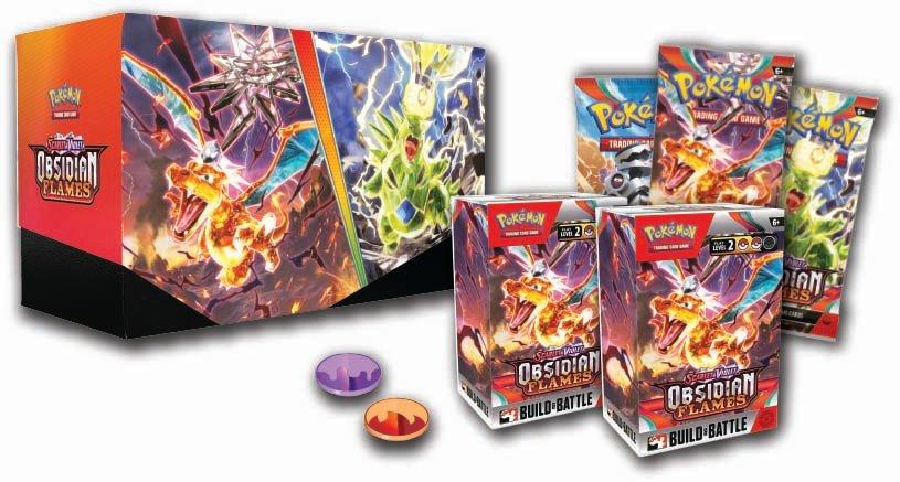Pokemon Trading Card Game: Scarlet and Violet - Obsidian Flames Build and Battle Stadium