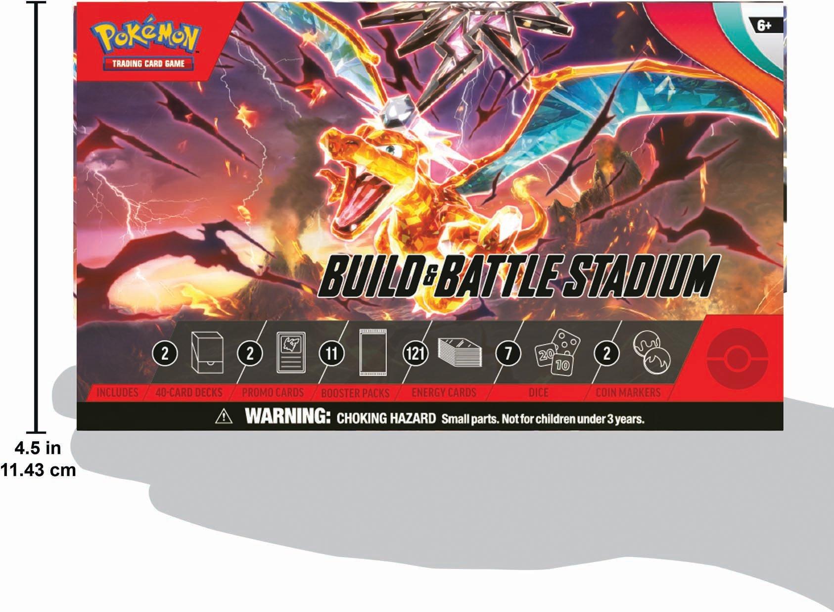 Pokemon Trading Card Game: Scarlet and Violet - Obsidian Flames Build and Battle Stadium
