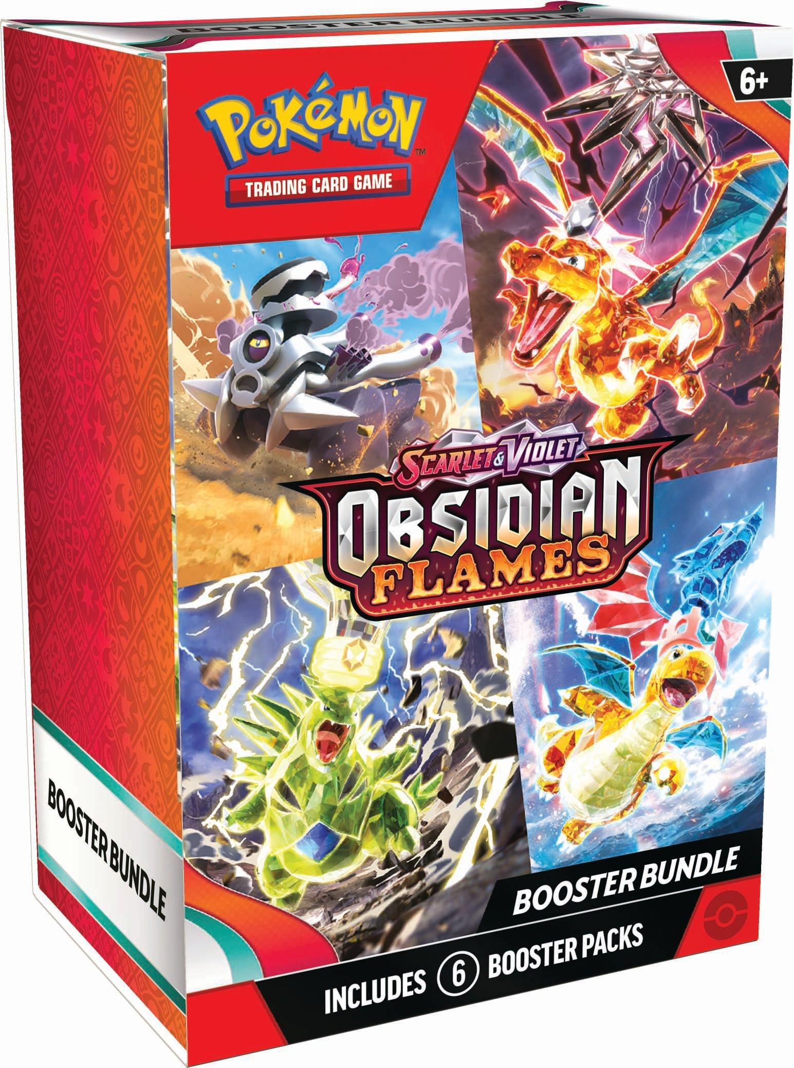 Pokemon Trading Card Game: Scarlet and Violet - Obsidian Flames Booster Bundle