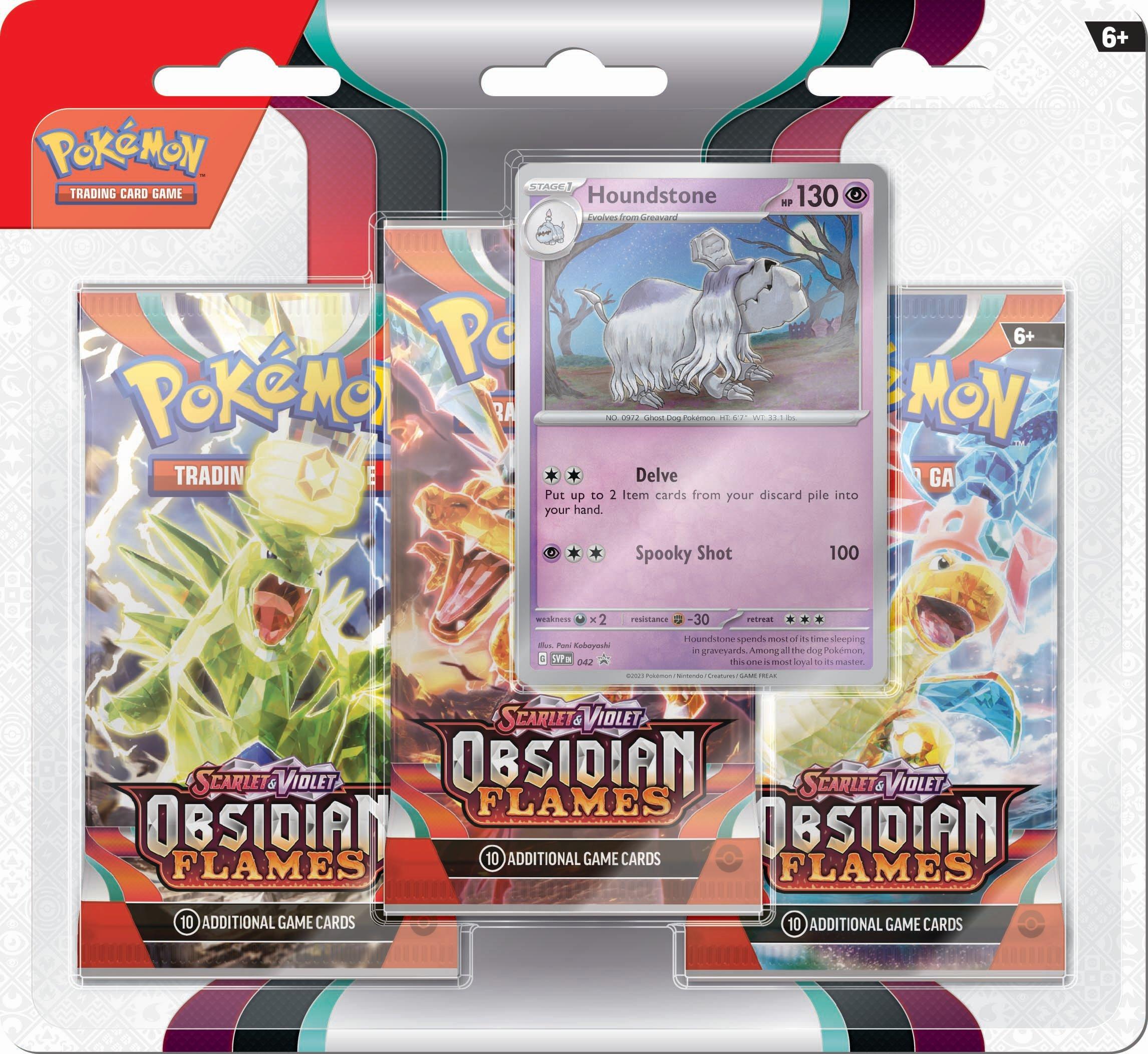 Pokemon Cards - 3 Booster Packs (Random packs) : : Toys & Games