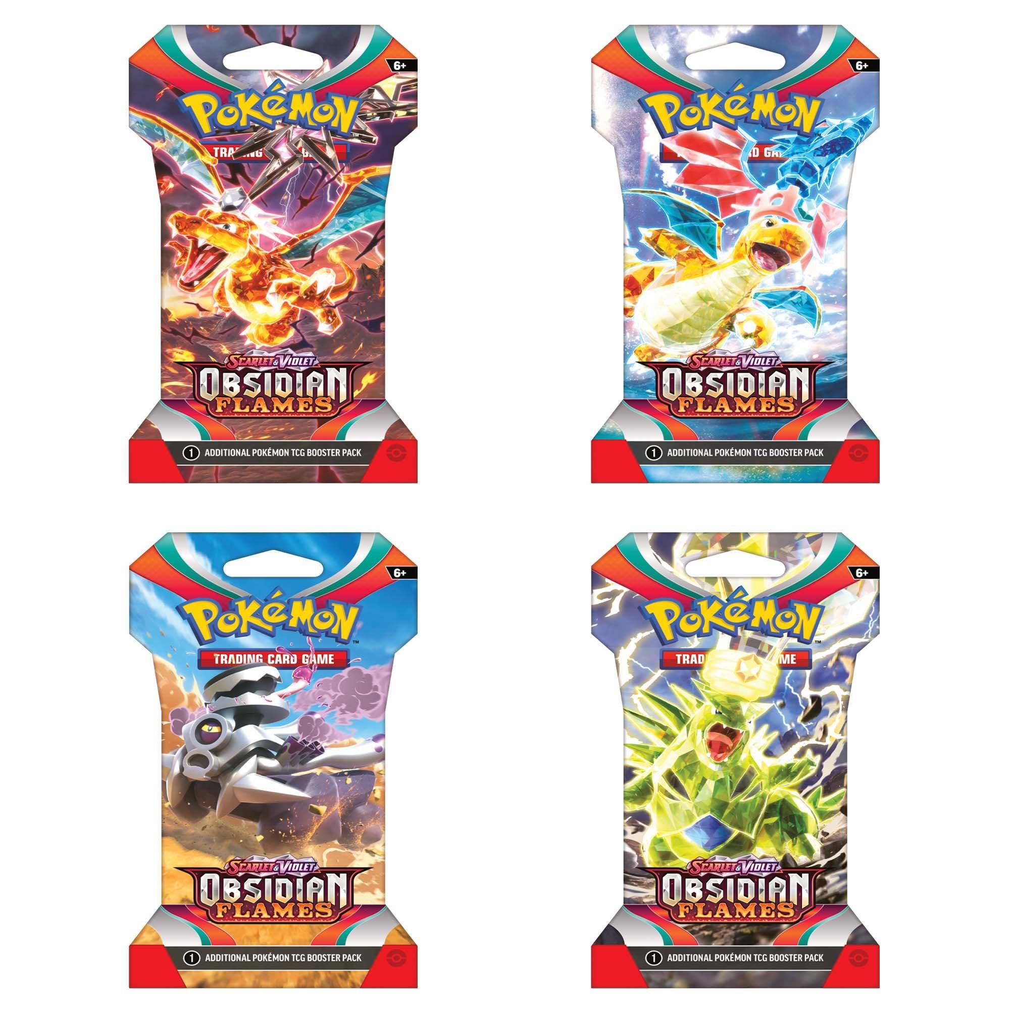 Pokémon Scarlet and Violet Obsidian Flames Booster