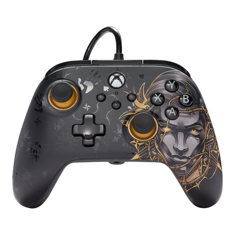 PowerA Advantage Wired Controller for Xbox Series X|S - Midas Fortnite