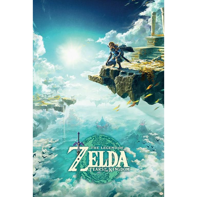 ゼルダの伝説　ポスター The Legend of Zelda: Tears of the Kingdom Skies of Hyrule 24