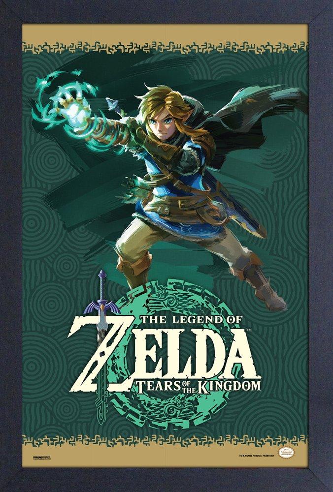  Bafafa The Legend of Zelda Link Game Poster Polyester