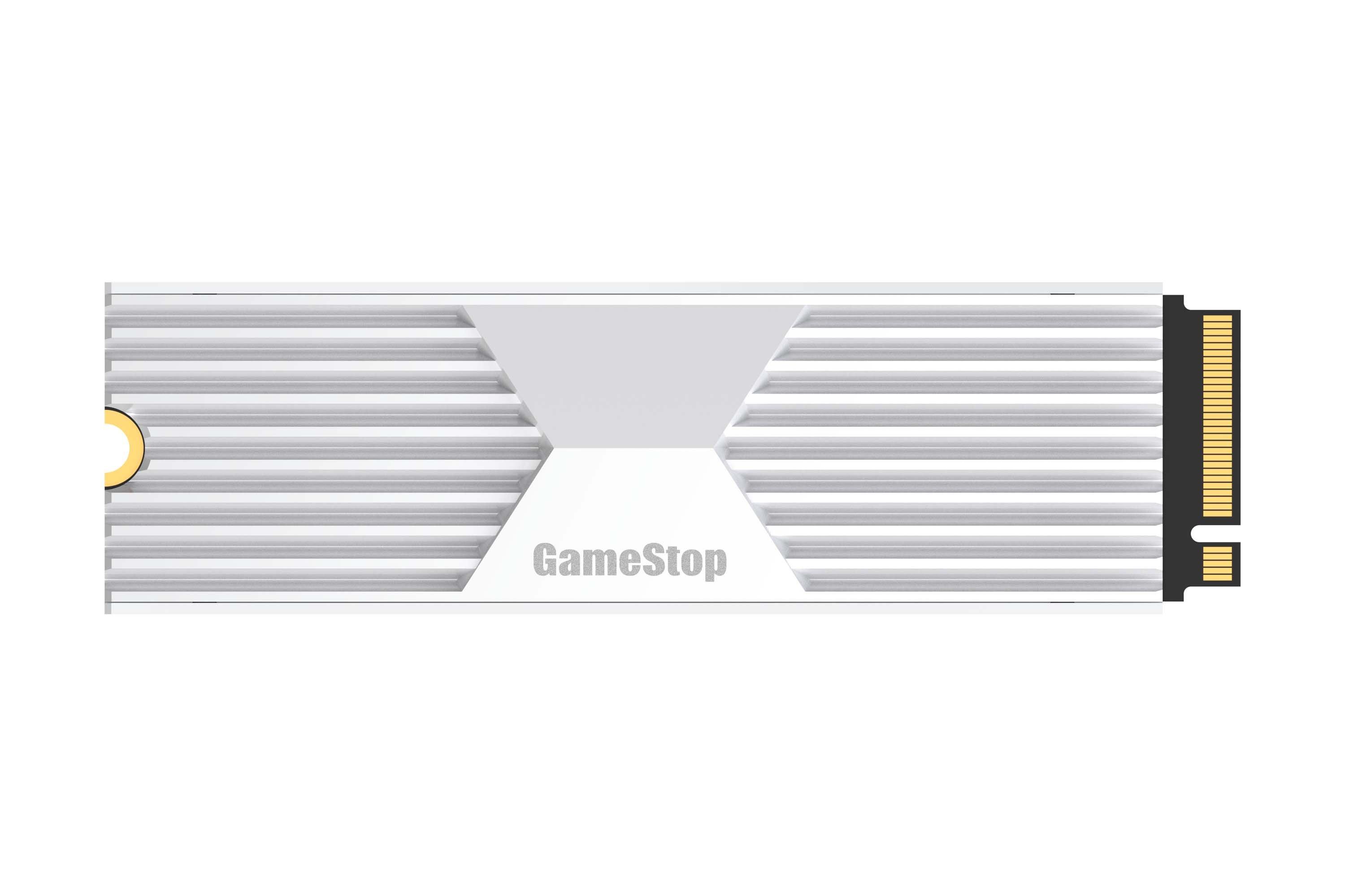 GameStop SSD with Heatsink PCIe Gen4 NVMe M.2 High-Performance Gaming Solid State Drive for PlayStation 5 and PC 1TB
