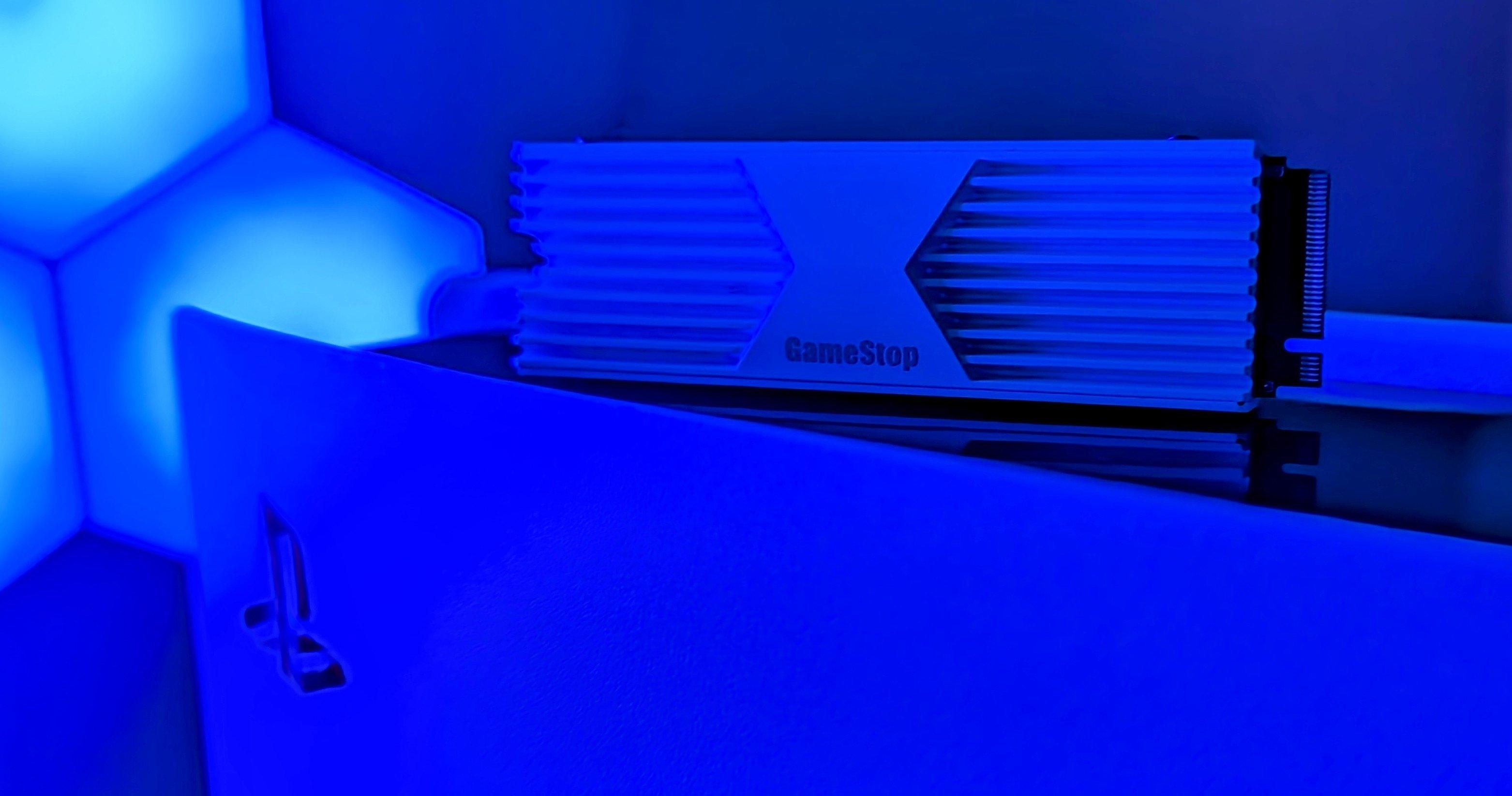 GameStop NVMe SSD Card 1TB with Heatsink for PlayStation 5