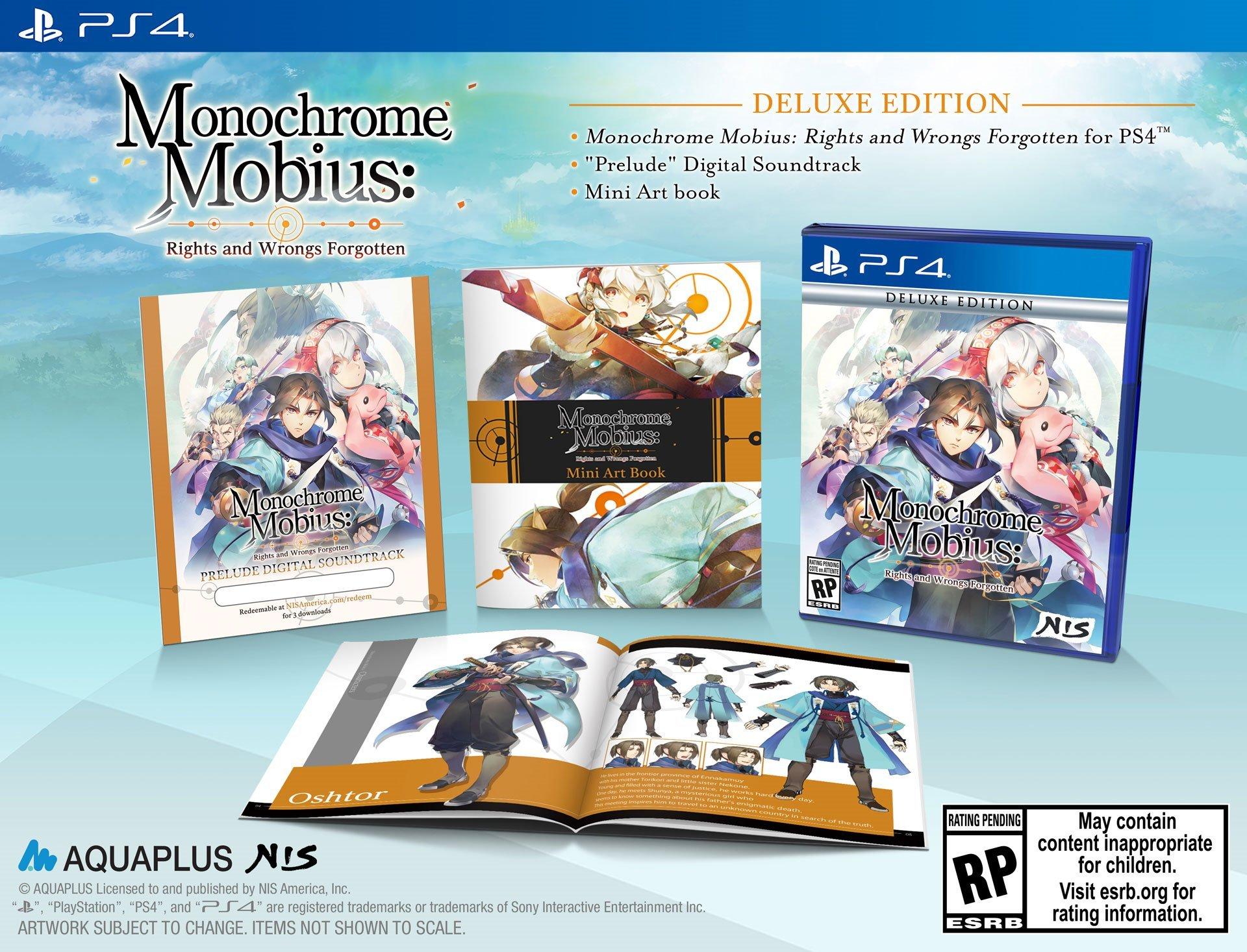 Monochrome Mobius: Rights and Wrongs Forgotten - Deluxe Edition - PlayStation 4