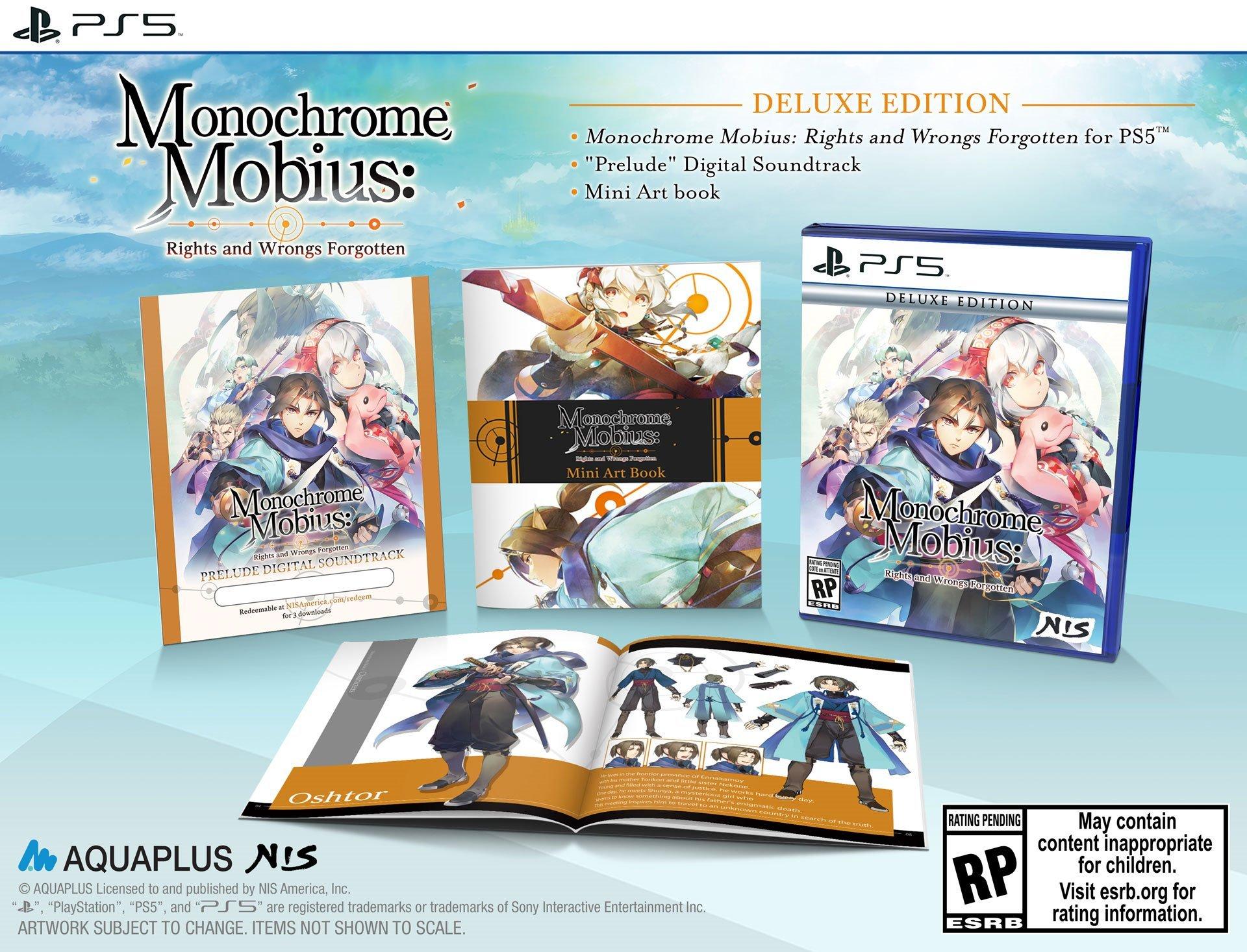 Monochrome Mobius: Rights and Wrongs Forgotten - Deluxe Edition - PlayStation 5