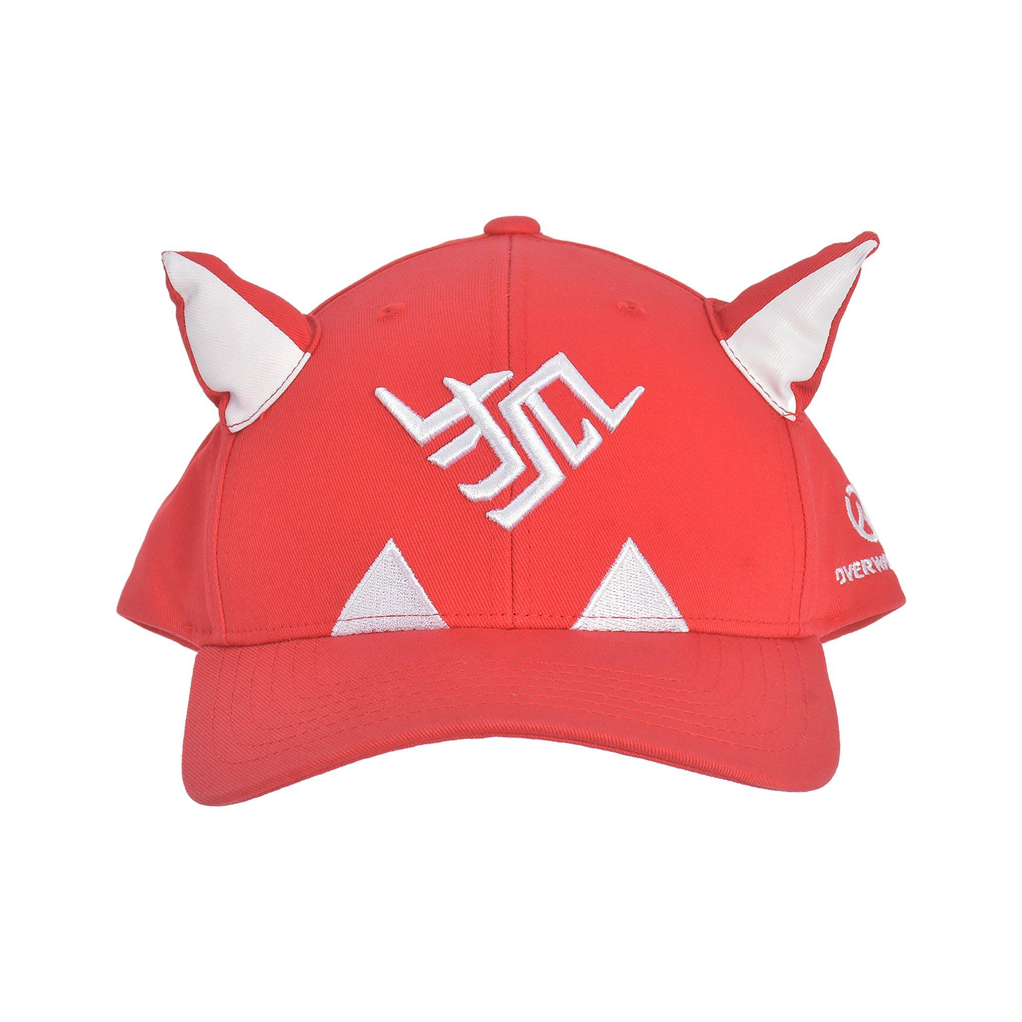 Overwatch Kiriko Snapback Hat with 3D Ears