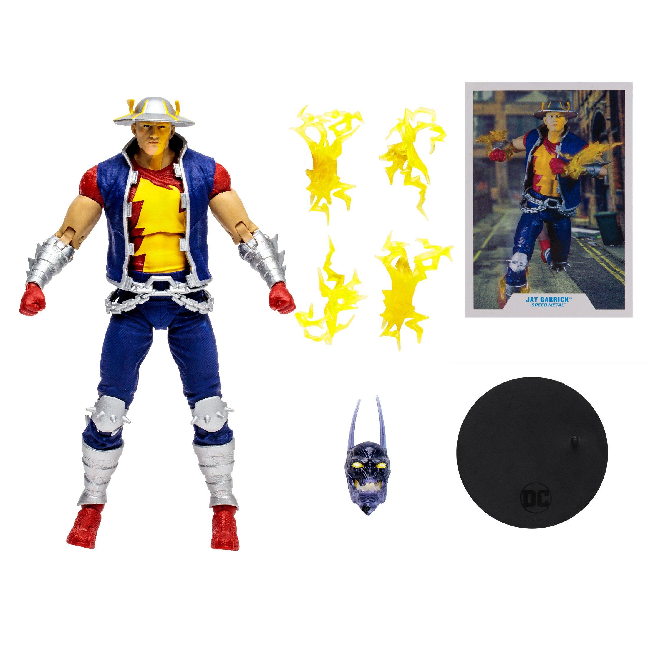 McFarlane Toys DC Multiverse Jay Garrick (Build-A-Figure -The Darkest Knight) 7-in Action Figure