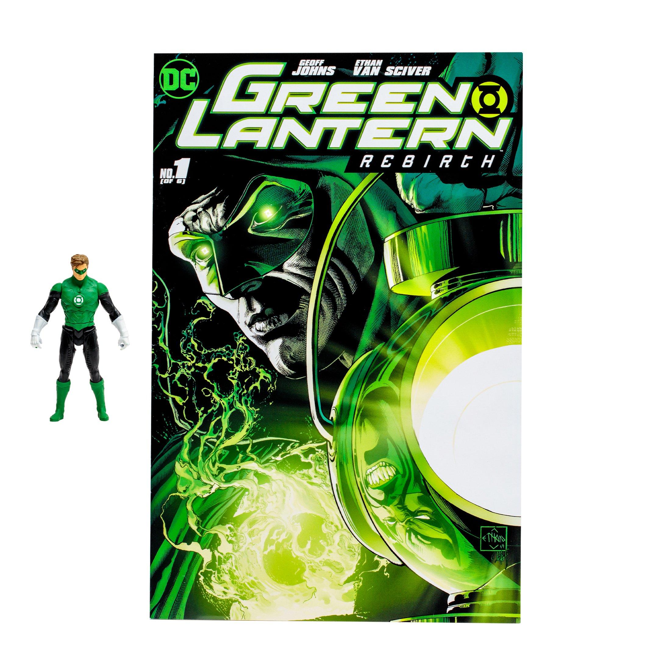 McFarlane Toys DC Direct Page Punchers Green Lantern 3-in Action Figure with Green Lantern: Rebirth Comic