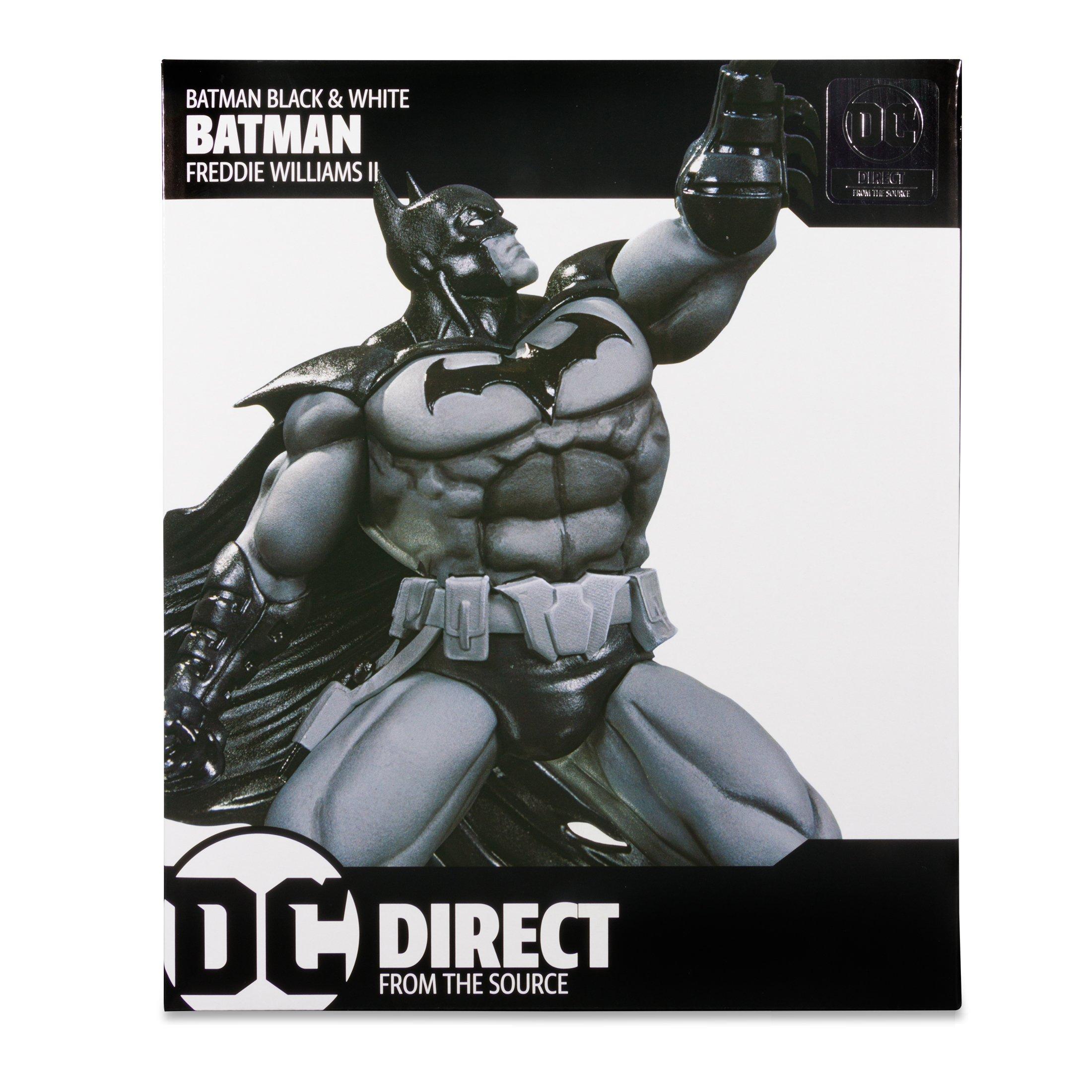 McFarlane Toys Batman Black and White Batman (Freddie E. Williams II Design) 7-in Polyresin Statue