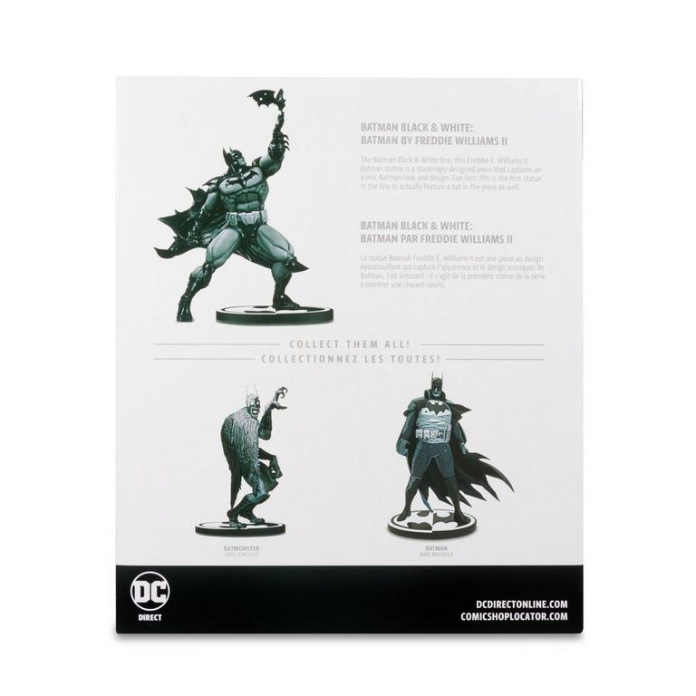 McFarlane Toys Batman Black and White Batman (Freddie E McFarlane Toys Batman Black and White Batman (Freddie E