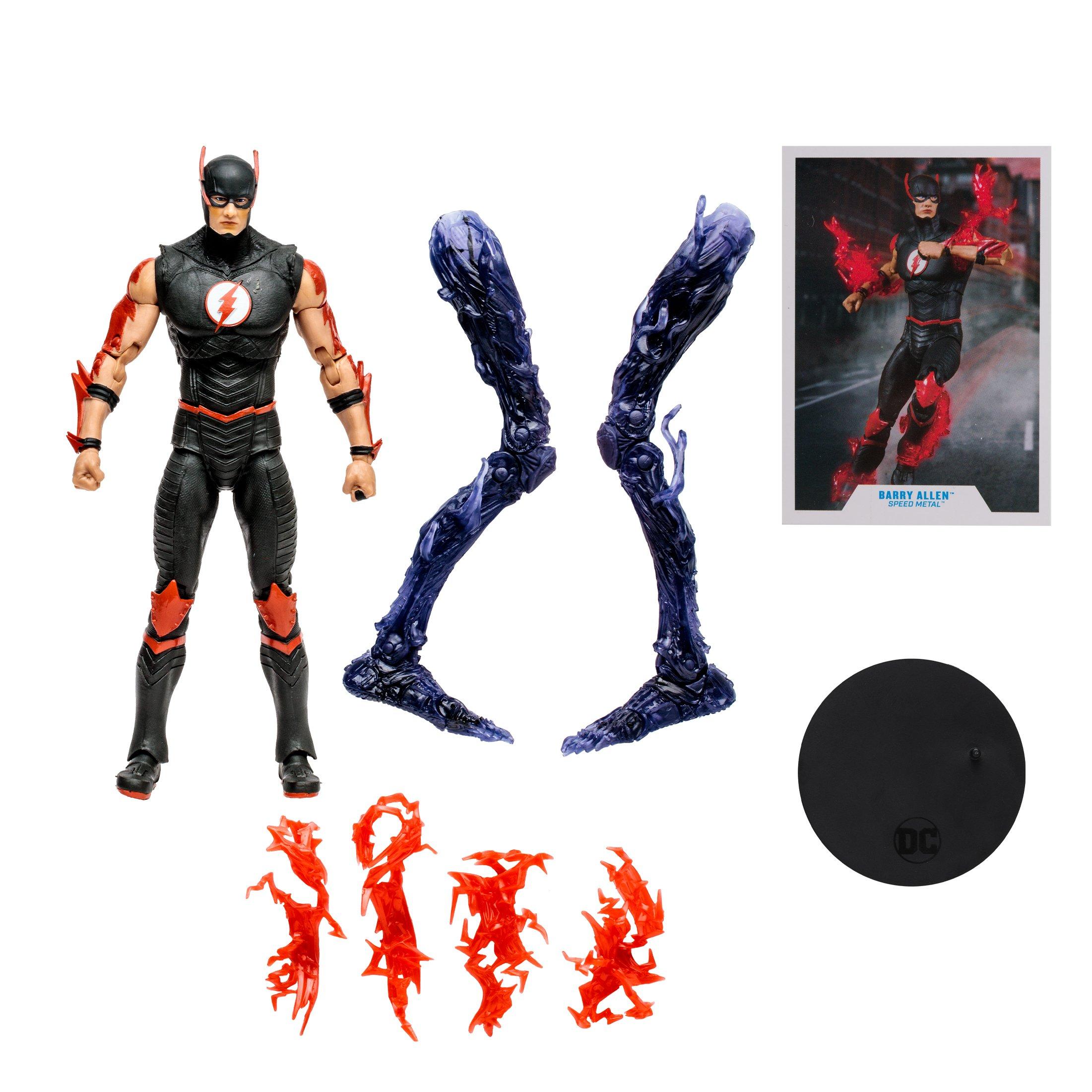 McFarlane Toys DC Multiverse Barry Allen (Build-A-Figure -The Darkest Knight) 7-in Action Figure