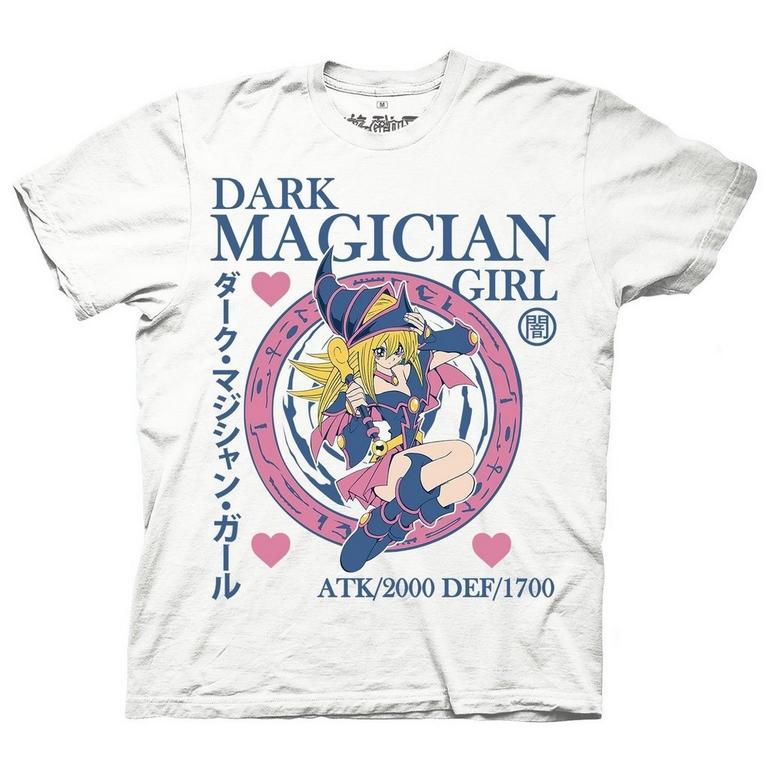 Yu-Gi-Oh! Dark Magician Girl White Unisex Short Sleeve T-Shirt