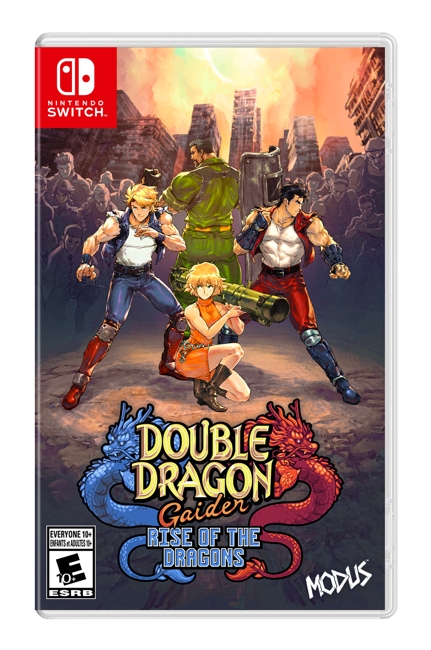 Double Dragon 4 - Nintendo Switch gameplay 