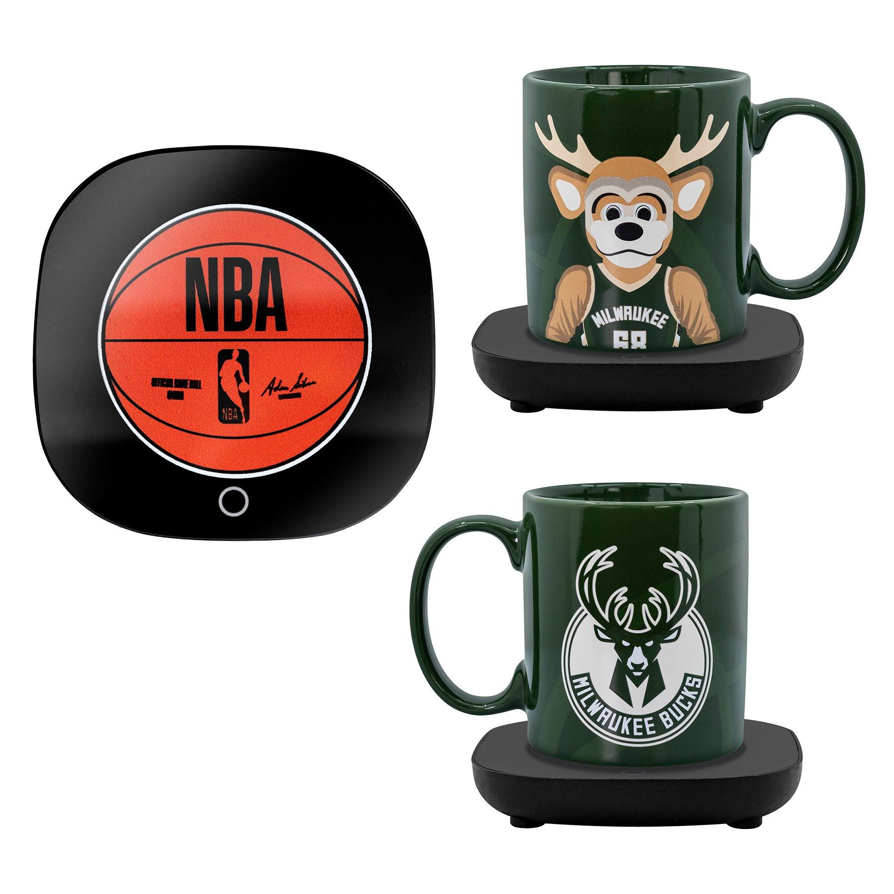 Milwaukee Bucks Bango Mascot Mug Warmer with Mug GameStop