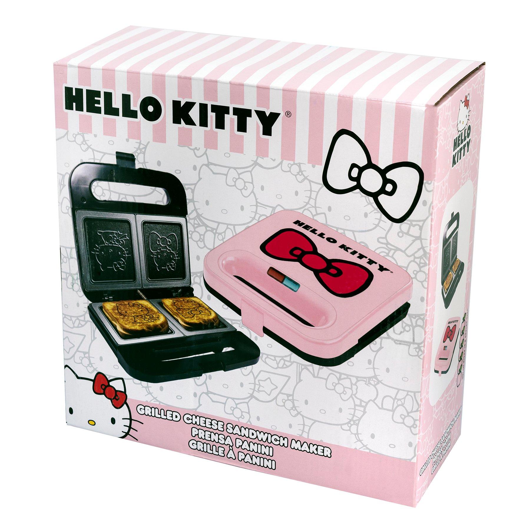 Uncanny Brands Hello Kitty® Grilled Cheese Maker- Panini Press and Compact  Indoor Grill