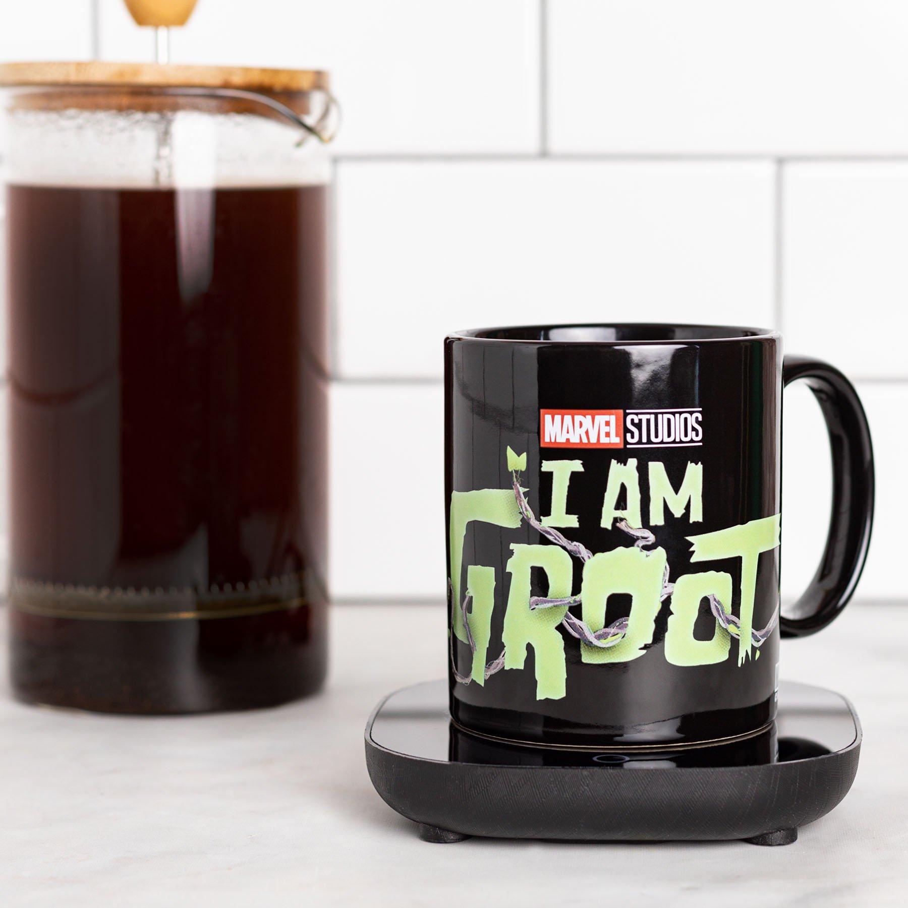 Uncanny Brands Marvel I Am Groot Mug Warmer with Mug – Keeps