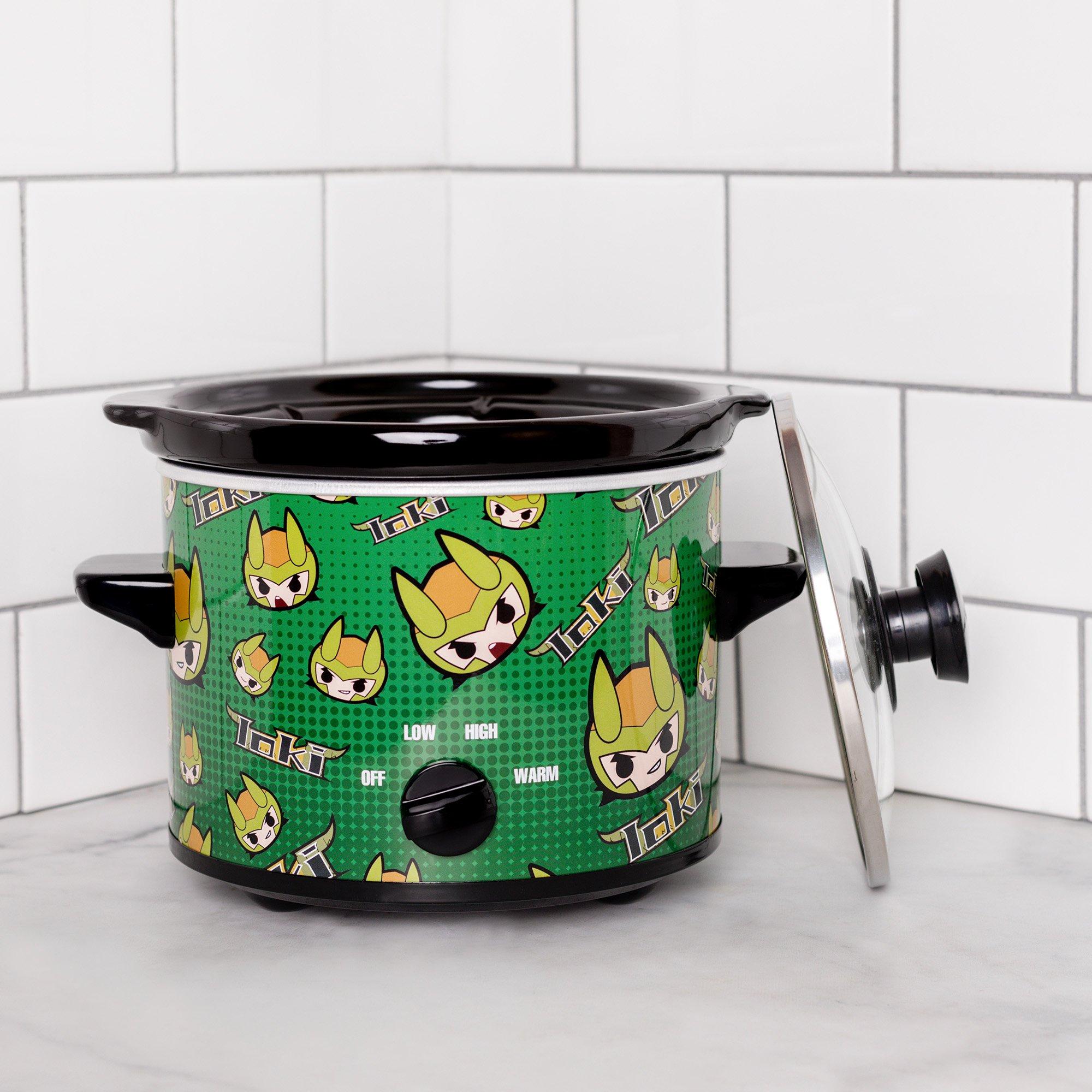 Uncanny Brands Marvel's Loki 2 Quart Slow Cooker