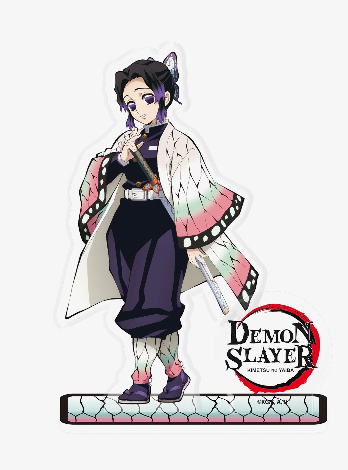 ABYstyle Demon Slayer: Kimetsu no Yaiba Giyu and Shinobu Acryl 5-in Figure Set
