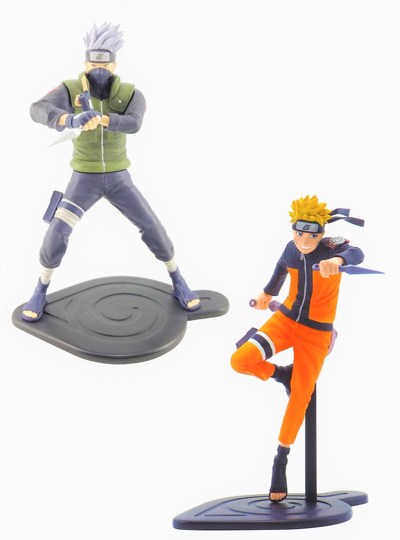 ABYstyle Naruto Shippuden Naruto and Kakashi SFC 6.7-in Figure Set 2-Pack