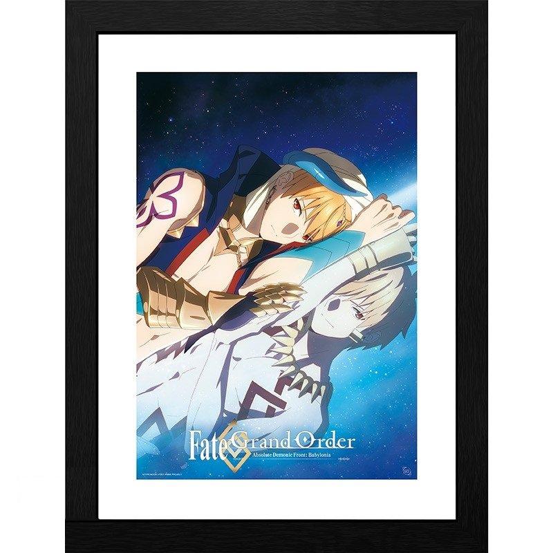 ABYstyle Fate Grand Order: Babylonia Gilgamesh 12-in x 16-in Framed Print