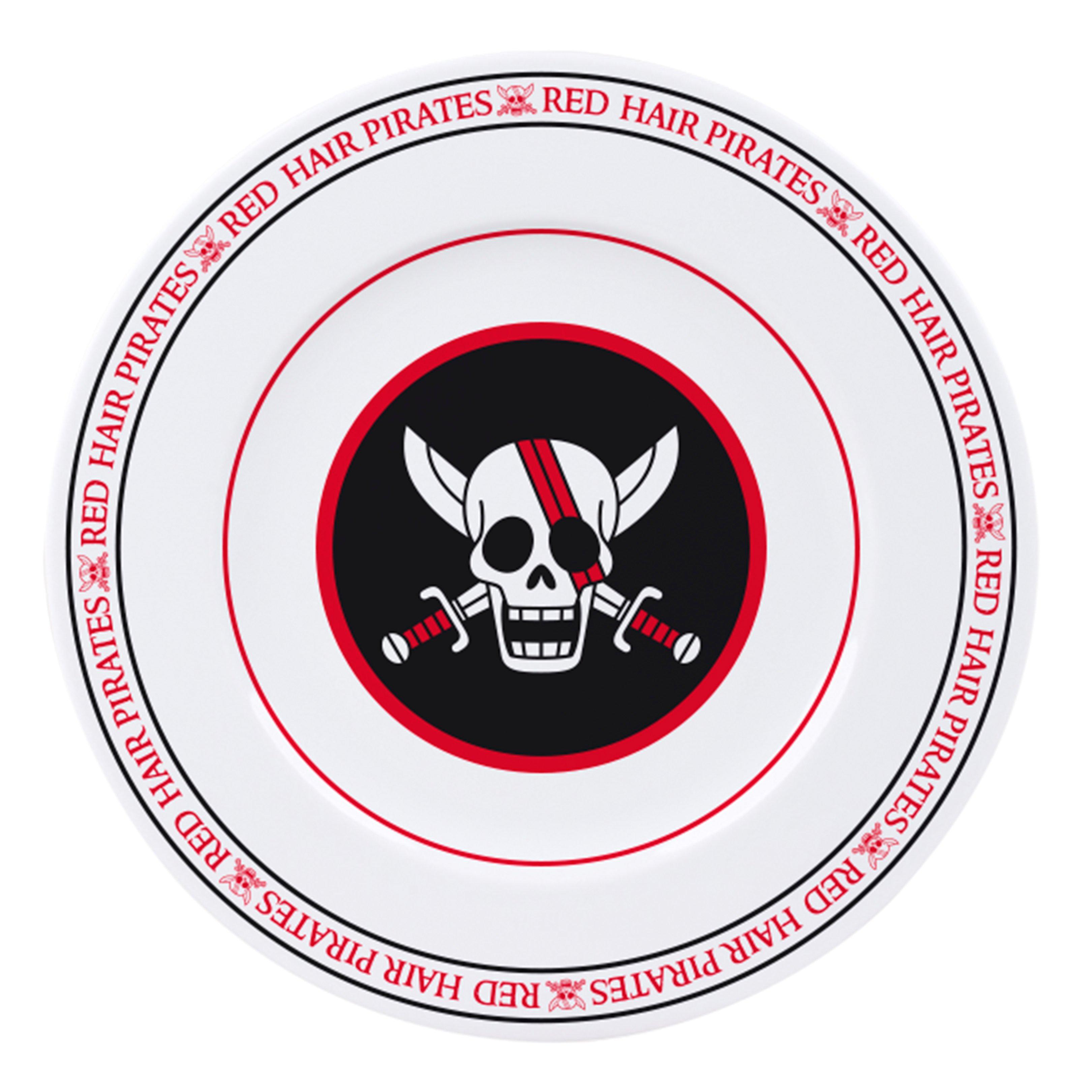 ABYstyle One Piece Pirate Emblems 4-Piece Plate Set