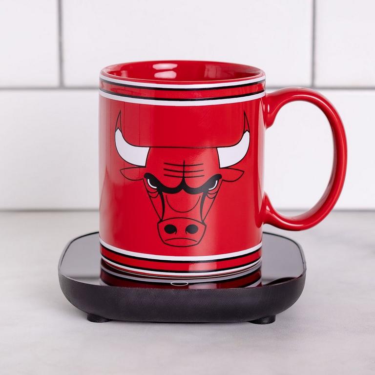 Uncanny Brands Chicago Bulls Logo Mug Warmer with Mug