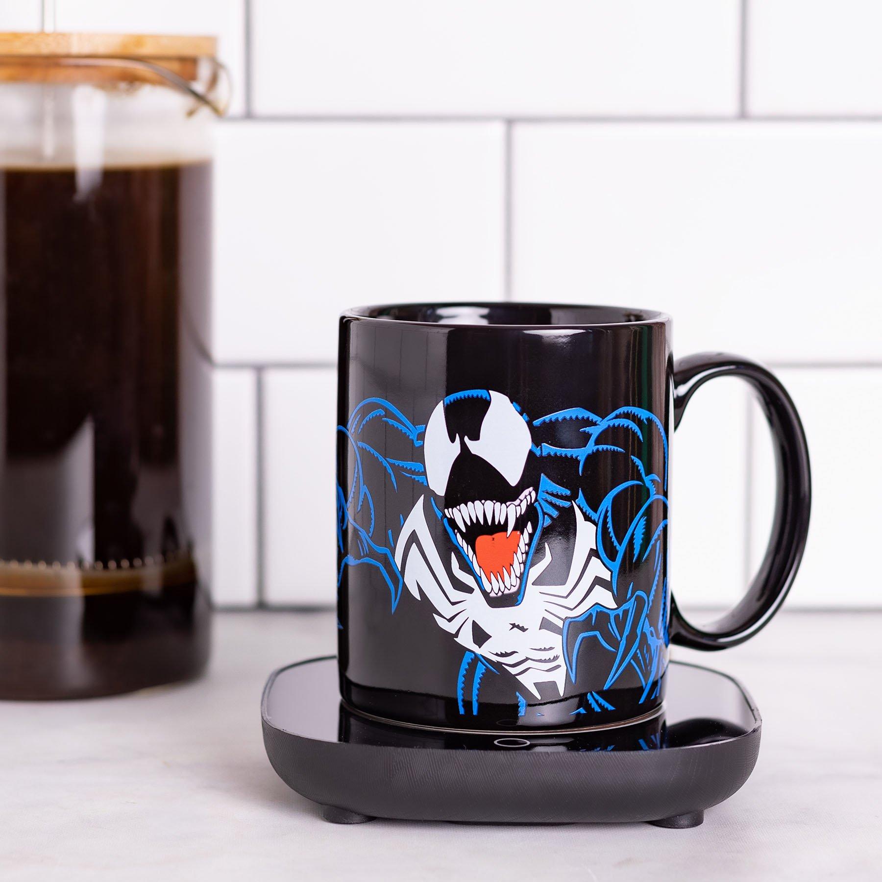 Marvel's Venom Mug Warmer with Mug