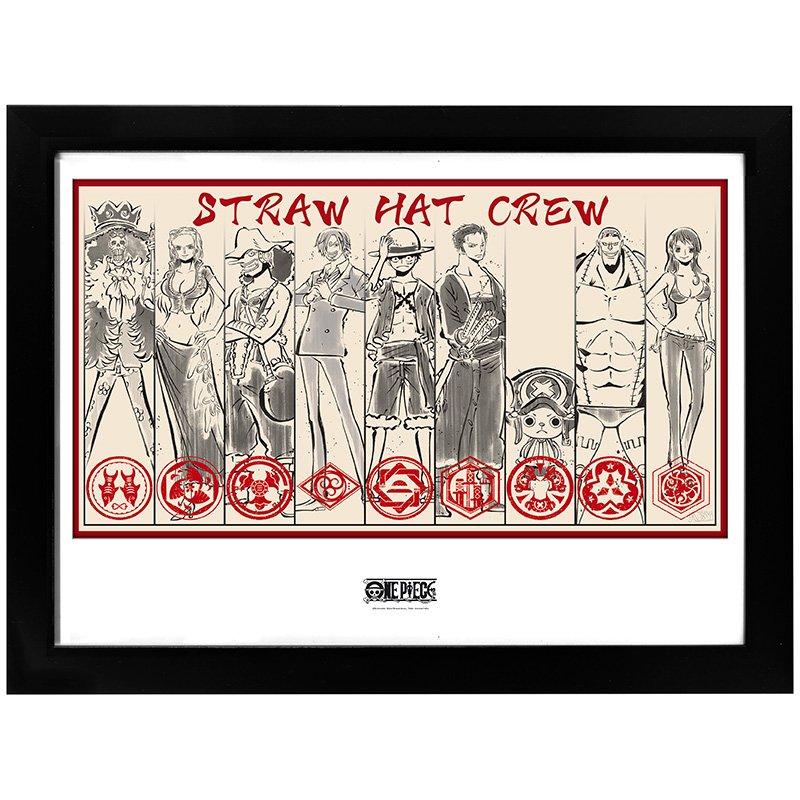 https://media.gamestop.com/i/gamestop/20005663/ABYstyle-One-Piece-Straw-Hat-Crew-12-in-x-16-in-Artwork-Framed-Print?$pdp$