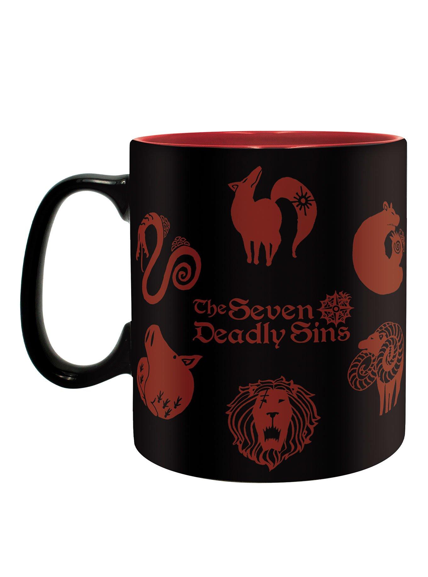 ABYstyle The Seven Deadly Sins Emblems 15oz Mug Set 2-Pack