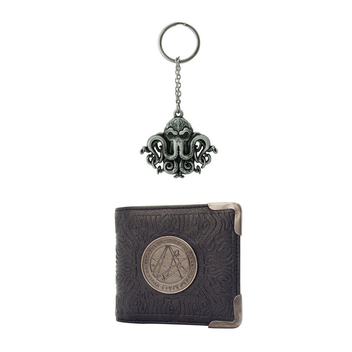 ABYstyle Cthulhu Premium Wallet and Keychain Bundle