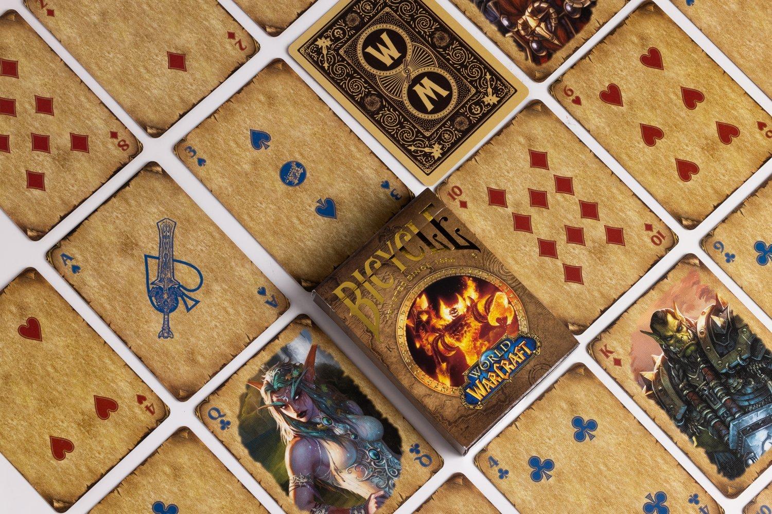 Bicycle World Of Warcraft 3種類セット Bicycle World of Warcraft #3 Playing Cards by US Playing