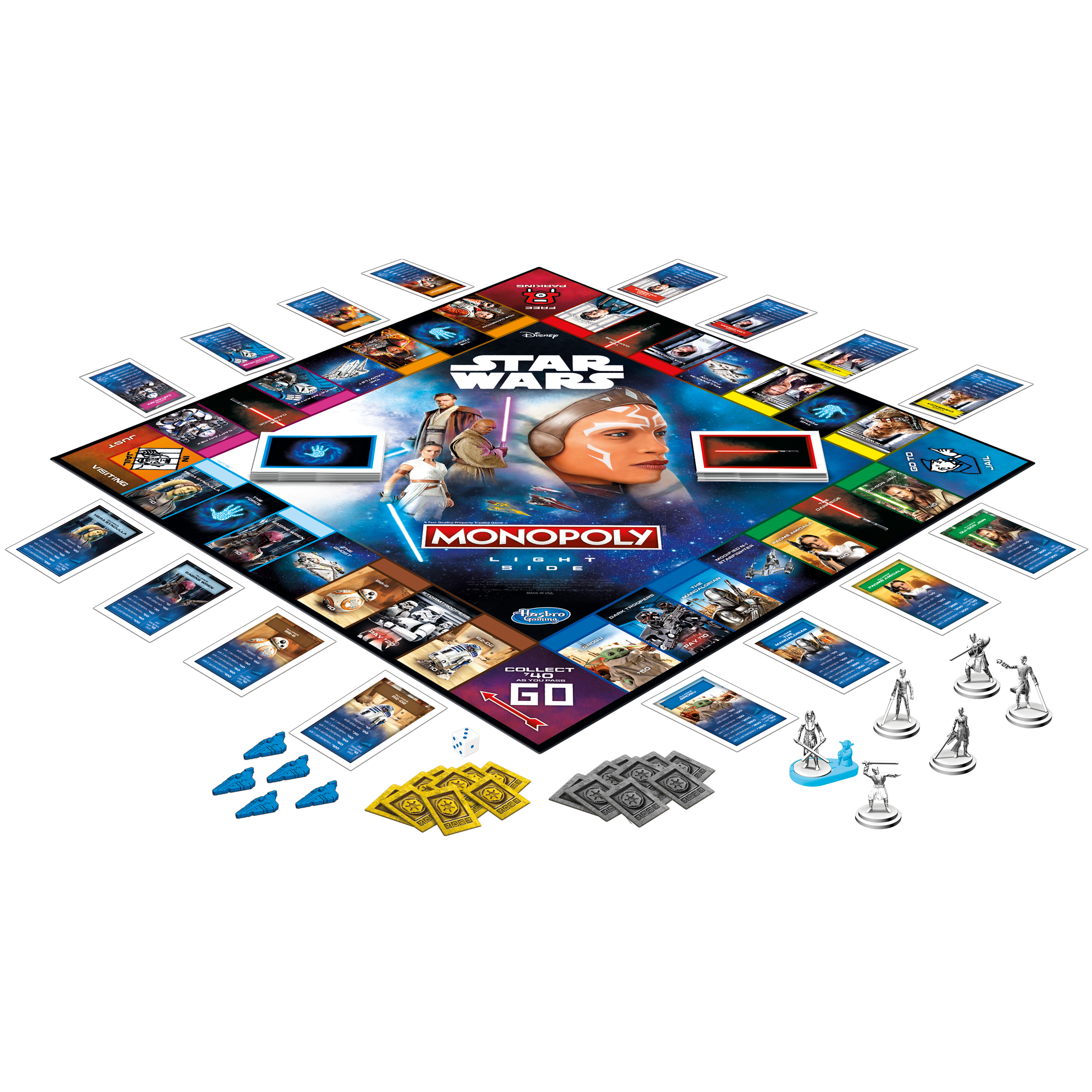 Monopoly: Star Wars Light Side Edition Board Game