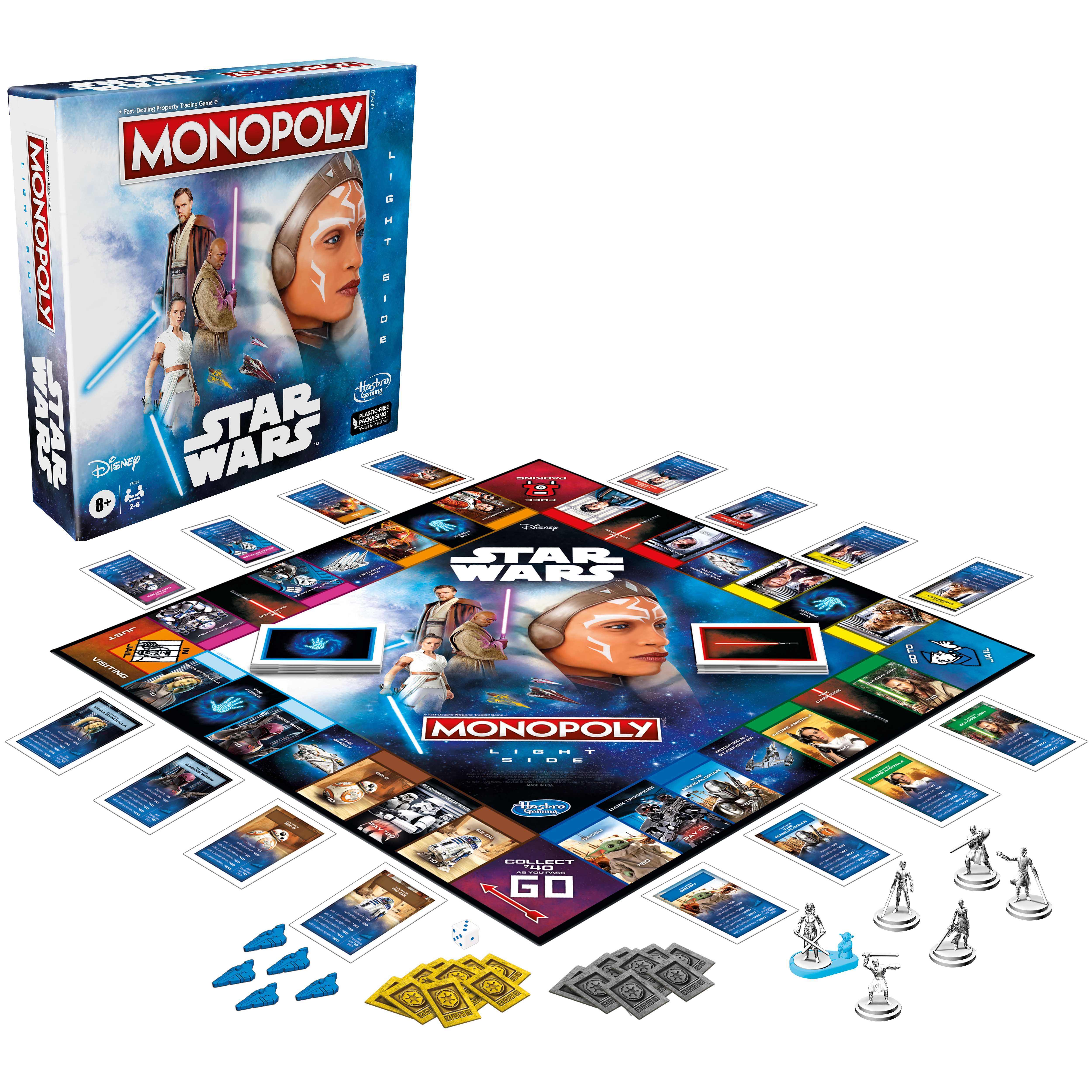 Monopoly: Star Wars Light Side Edition Board Game