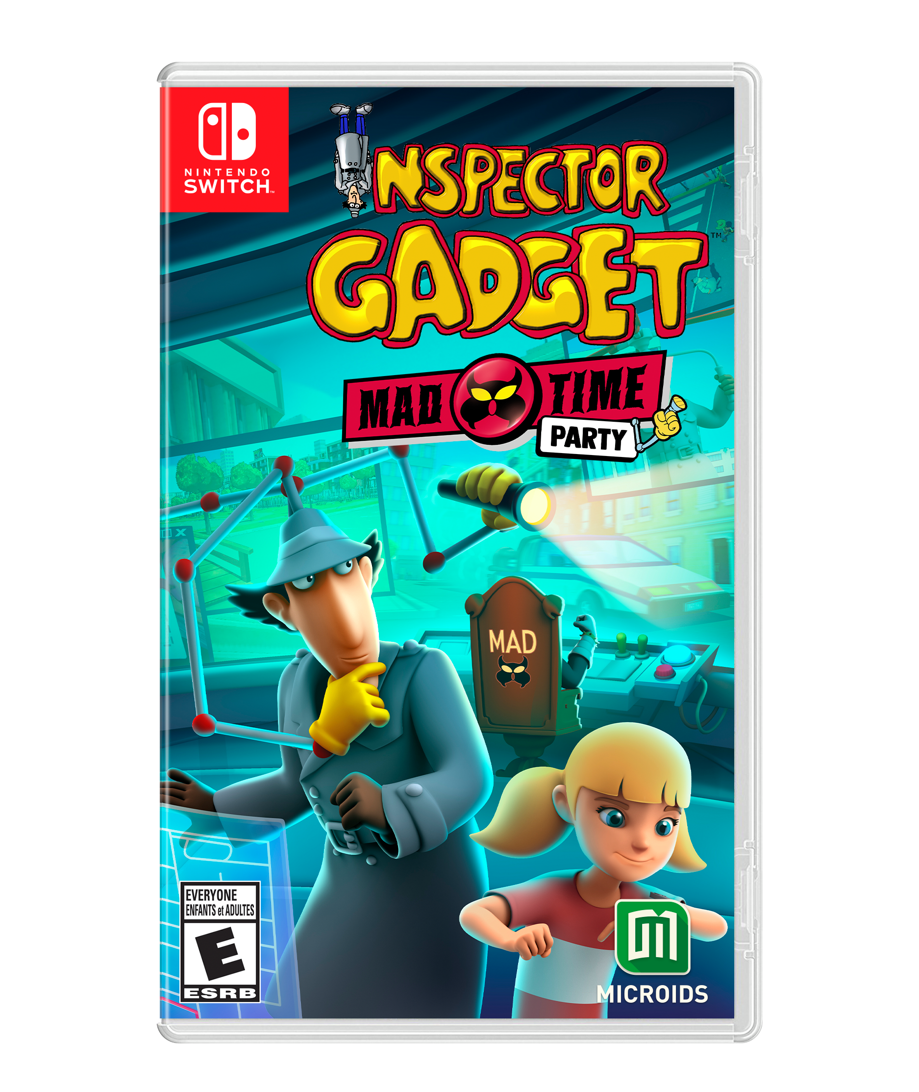 Inspector Gadget: Mad Time Party - Nintendo Switch, Pre-Owned