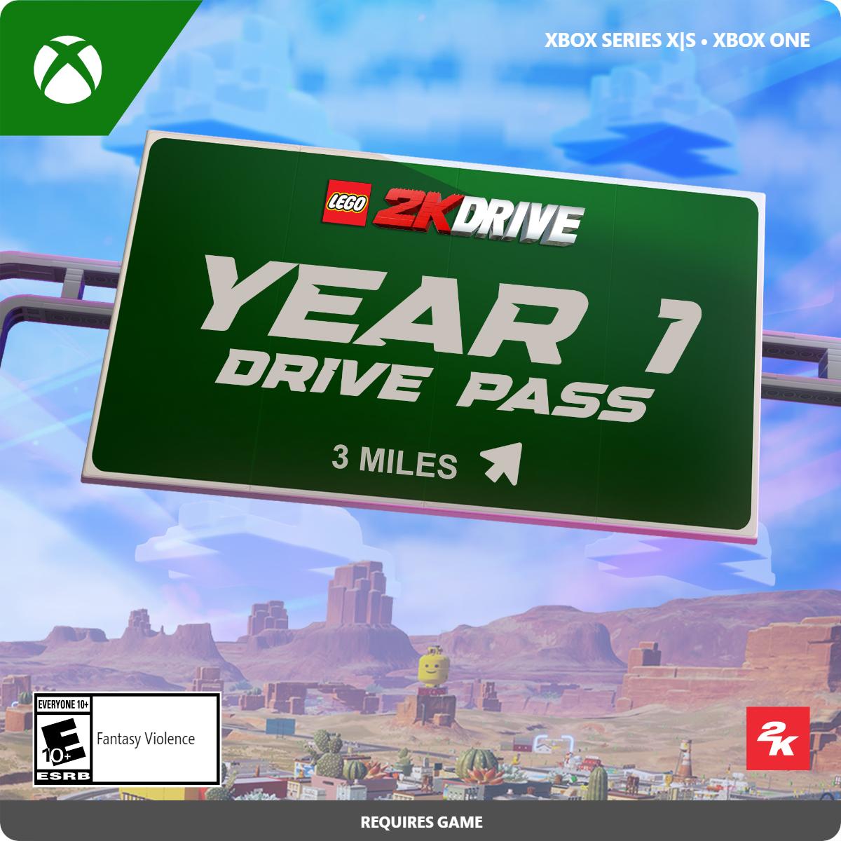 LEGO 2K Drive Year 1 Drive Pass DLC Xbox Series X GameStop