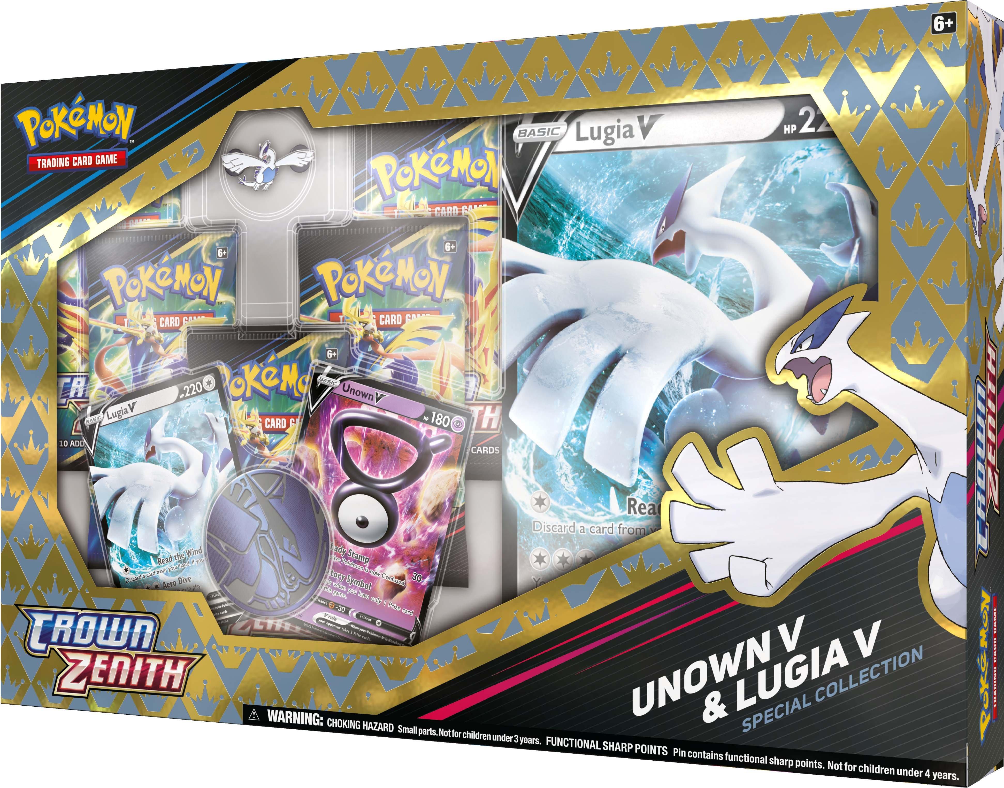 Pokémon Collezione Speciale Zenit Regale Lugia-V&Unown-V