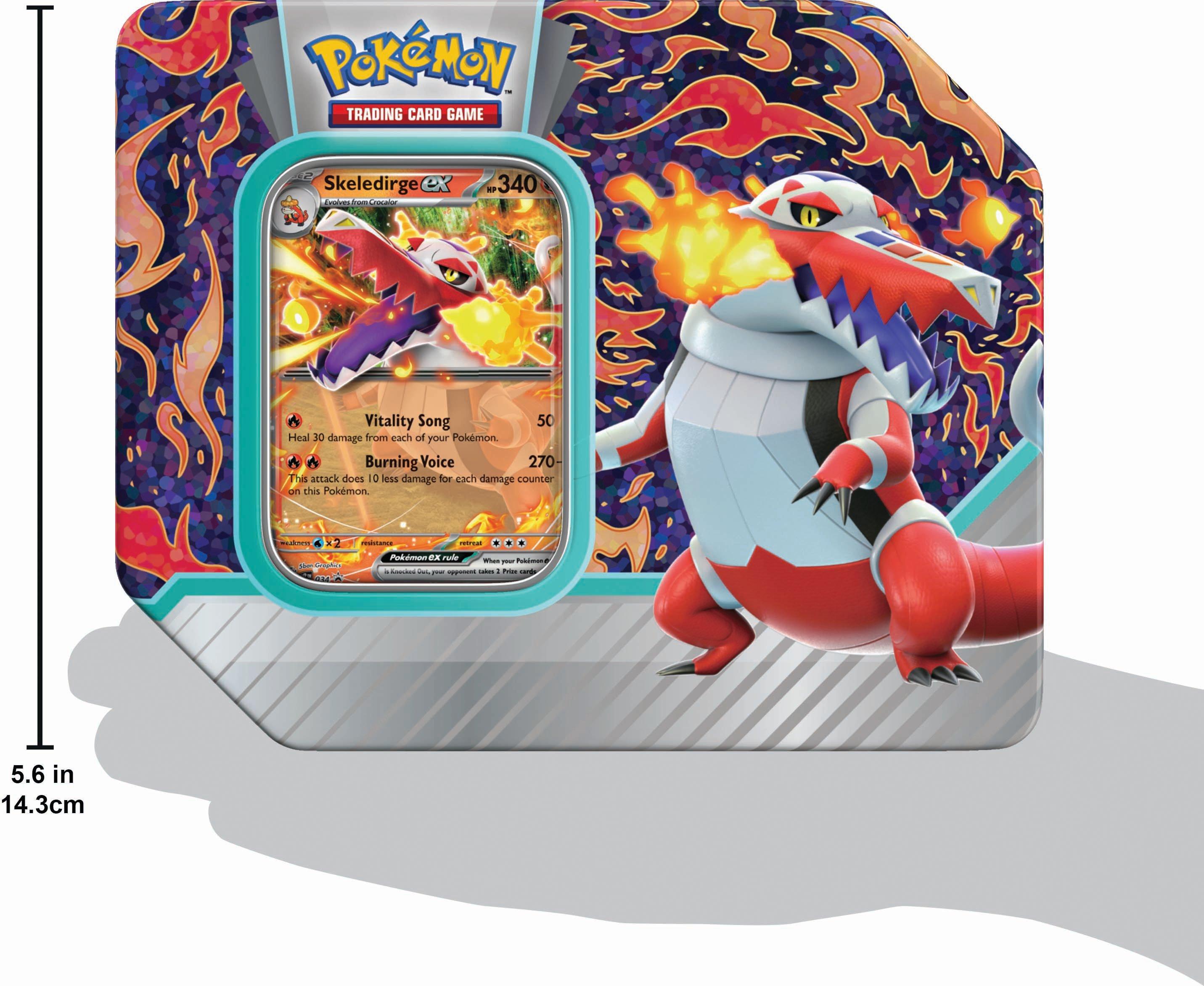 Pokémon Trading Card Game: Paldea Legends Tin Styles May Vary 210-87285 -  Best Buy
