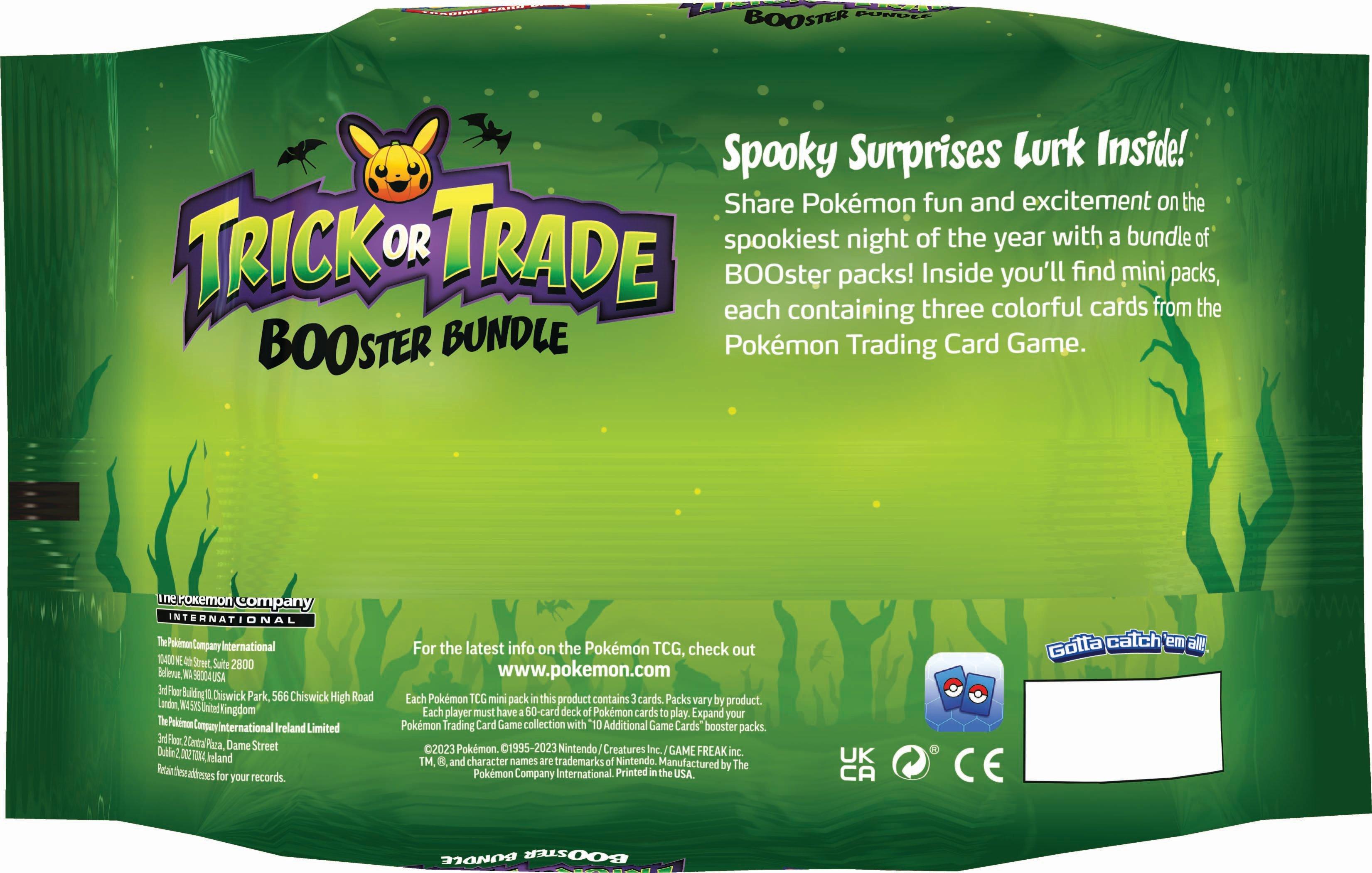 Pokemon Trading Card Game: Trick or Trade Booster Bundle 2023