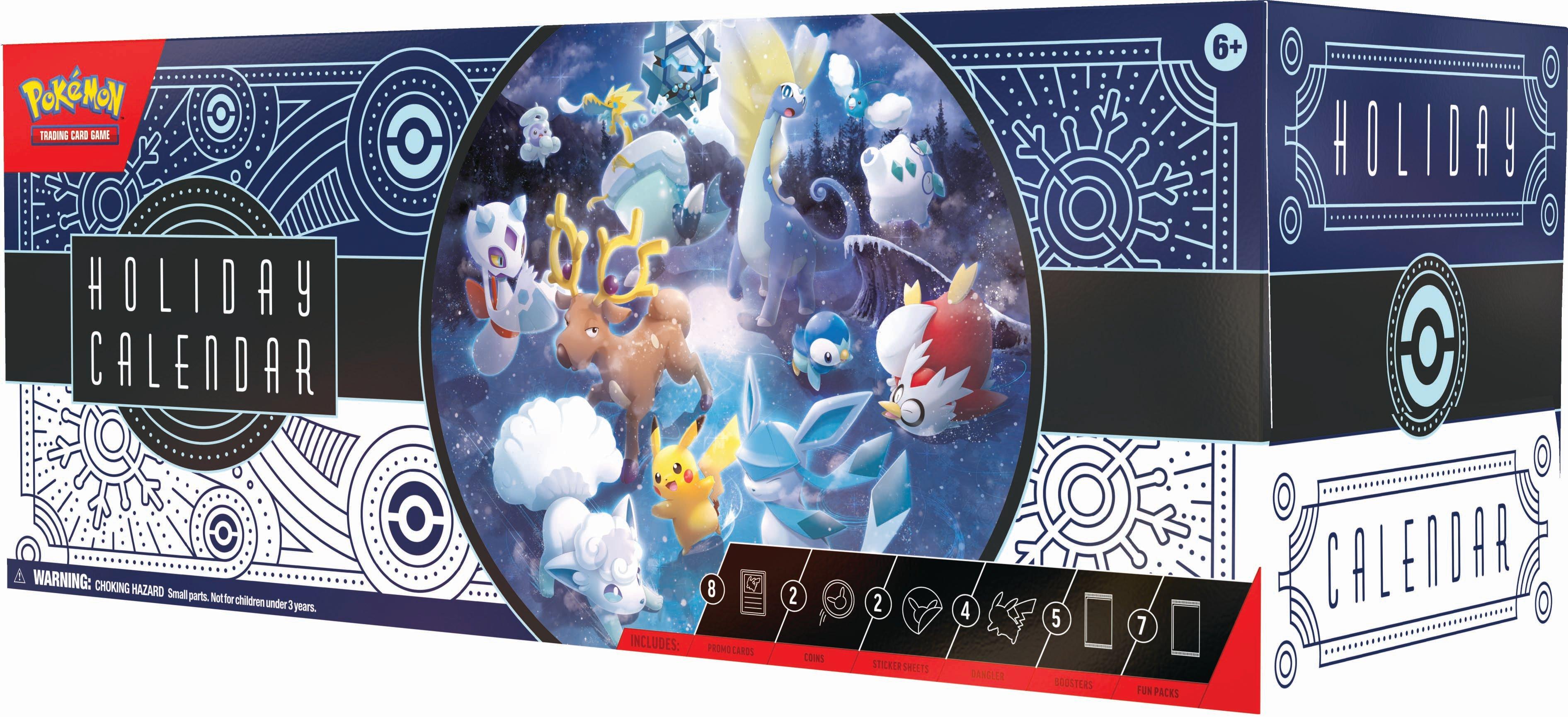 Pokemon TCG Holiday Calendar Promos and Contents Revealed