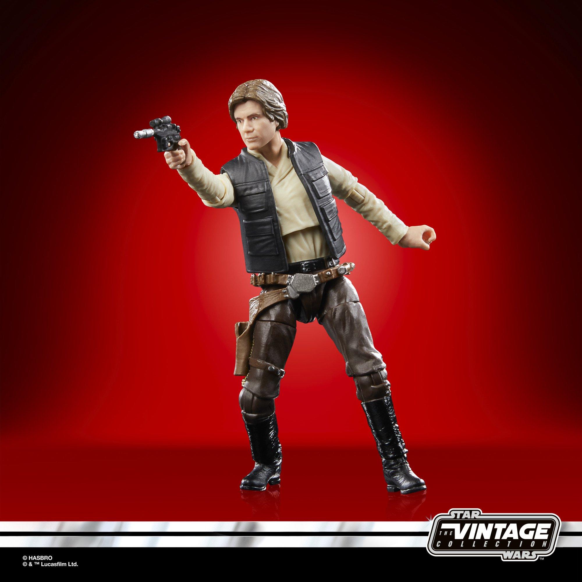 Hasbro Star Wars: The Vintage Collection 40th Anniversary Star Wars Return of the Jedi Han Solo 3.75-in