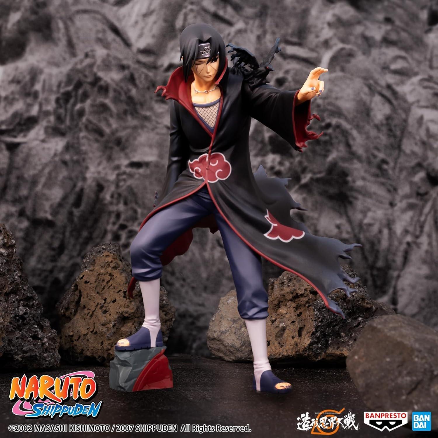 Banpresto Naruto Shippuden Uchiha Itachi Colosseum 5.9-in Figure