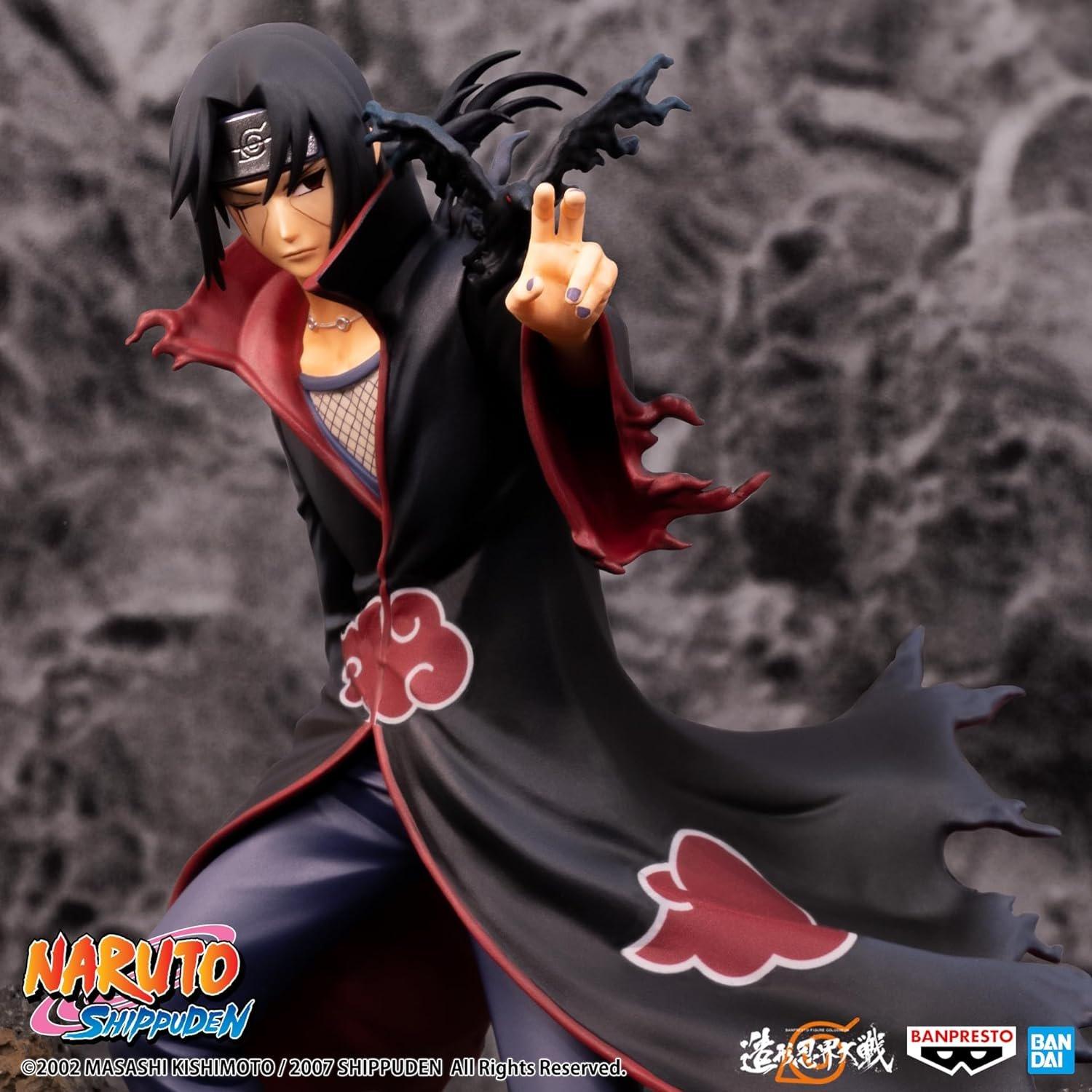 Banpresto Naruto Shippuden Uchiha Itachi Colosseum 5.9-in Figure