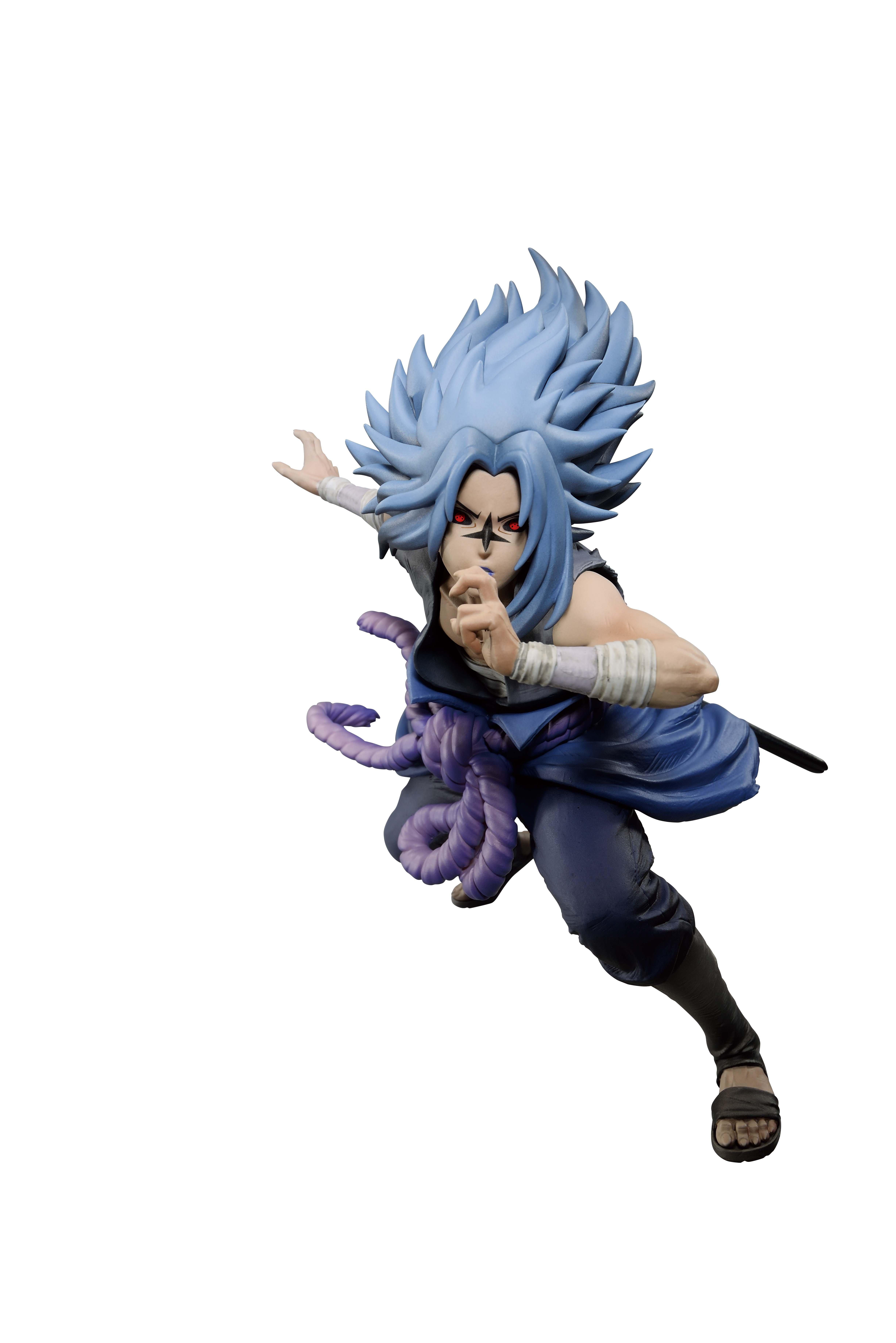 Banpresto Naruto Shippuden Uchiha Sasuke 20th Anniversary Costume 6-in  Statue | GameStop