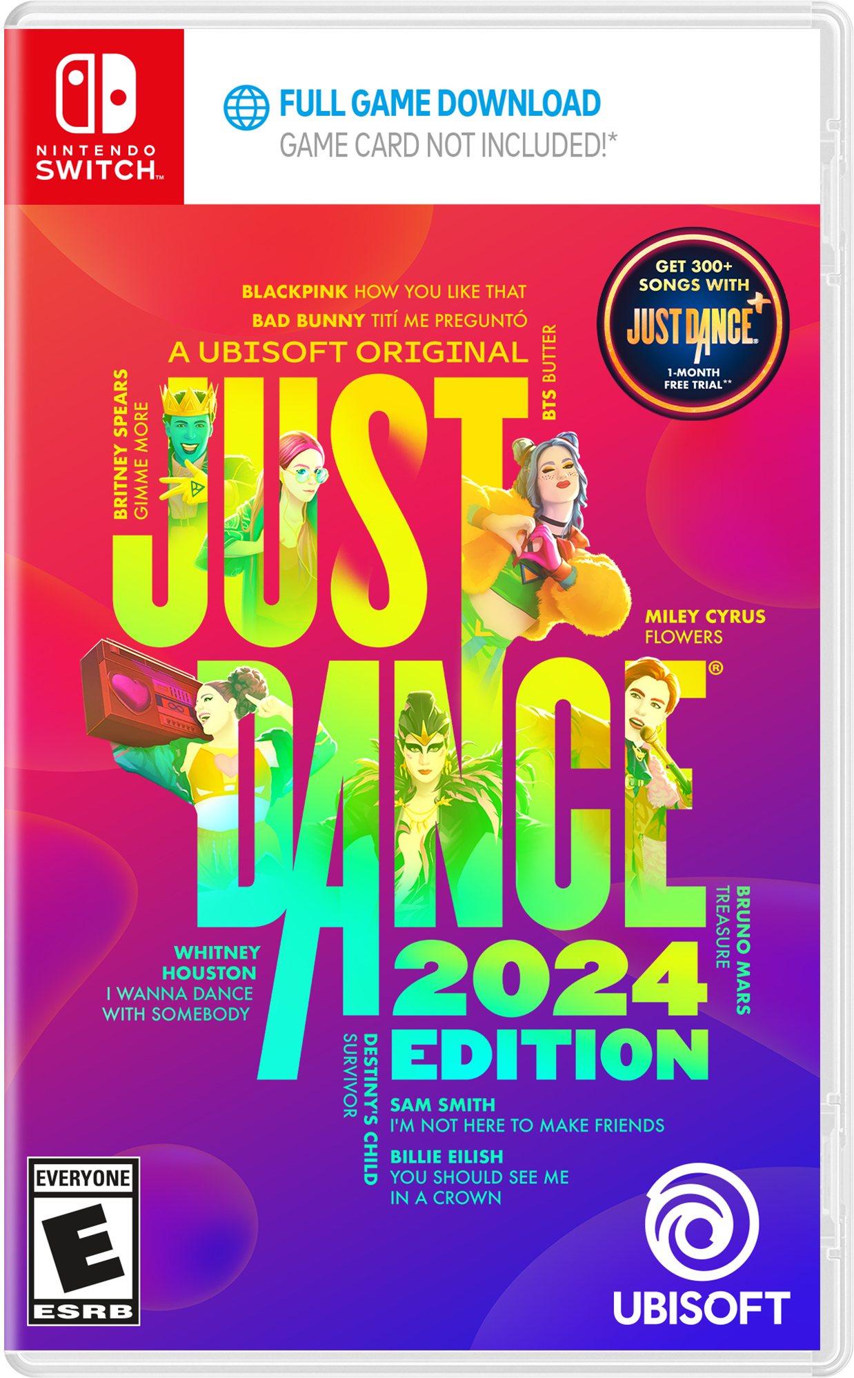 Just Dance 2024 (Code in a Box) Nintendo Switch NEW PAL PRE-SALE