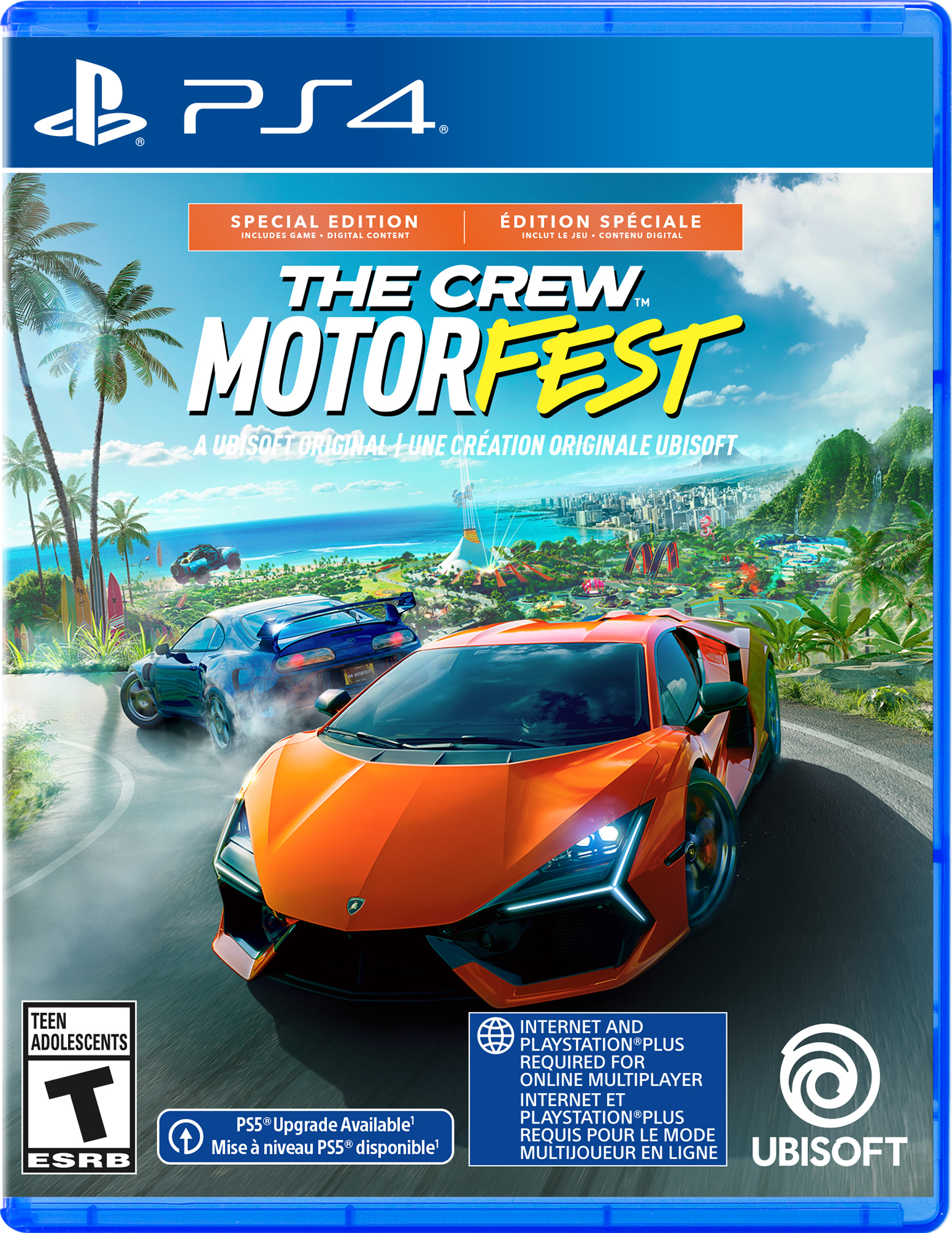 The Crew Motorfest está disponível para PlayStation, Xbox e PC