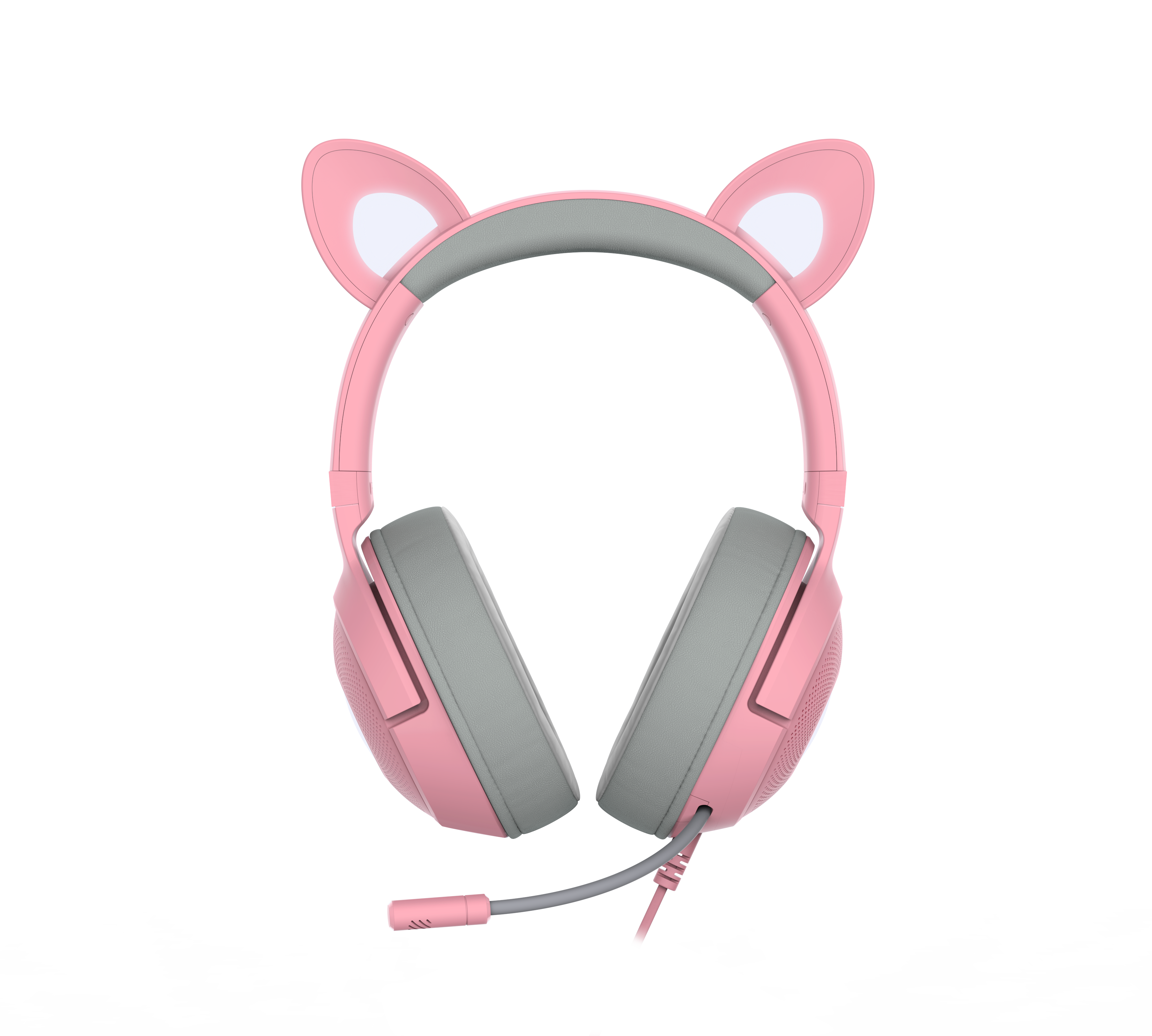 Pink razer headset discount with cat ears