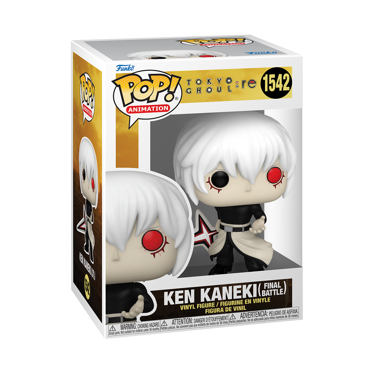 Funko POP!: Tokyo Ghoul:re - Ken Kaneki (Last Battle) 4-in Vinyl Figure